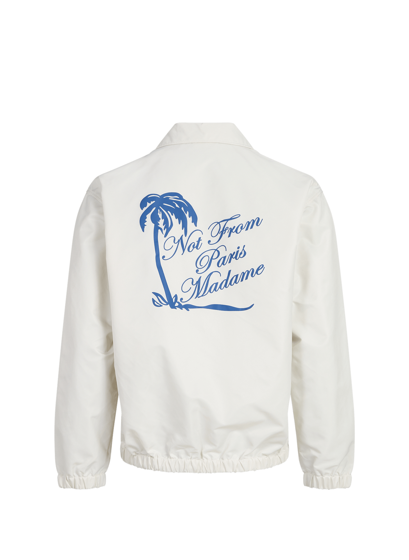 Straight jacket with classic printed collar DROLE DE MONSIEUR Beige