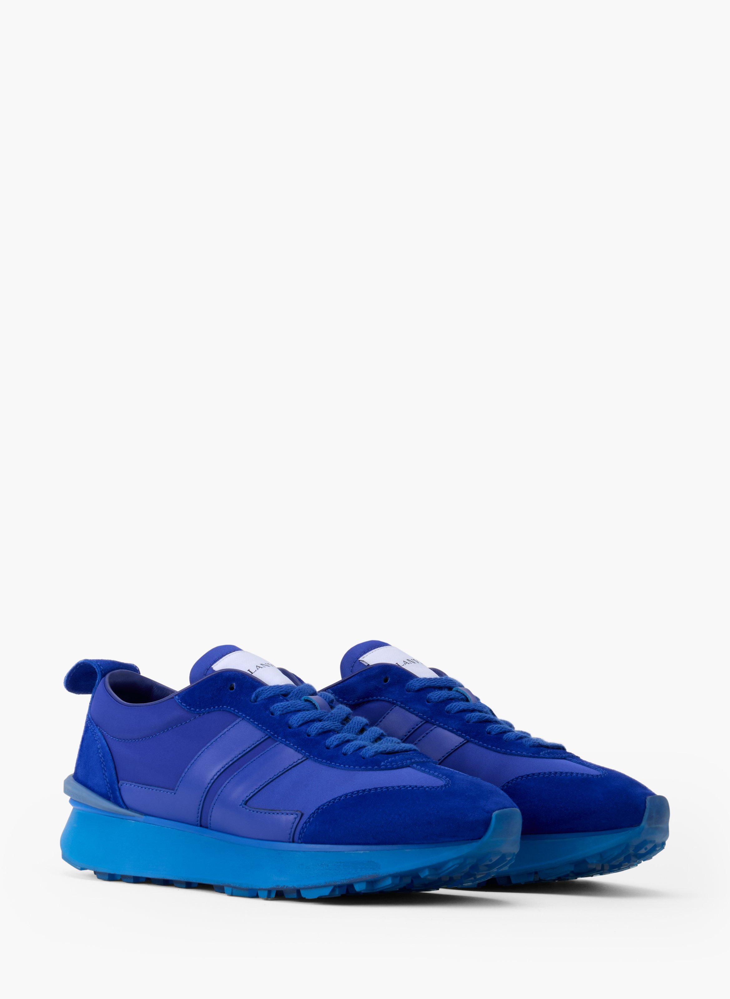 Sneakers bumpr en nylon LANVIN Bleu