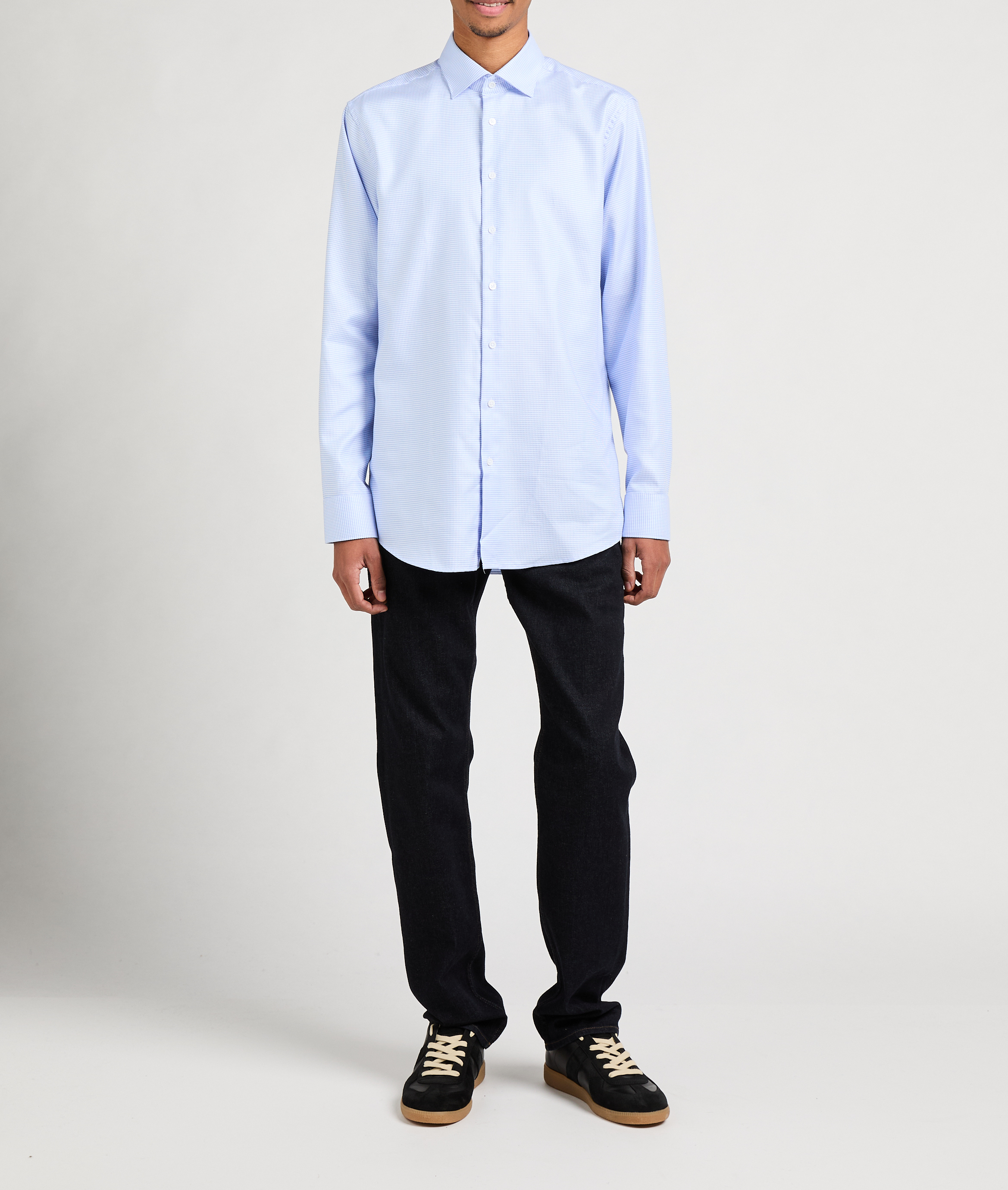 Bi-material sneakers MAISON MARGIELA Black