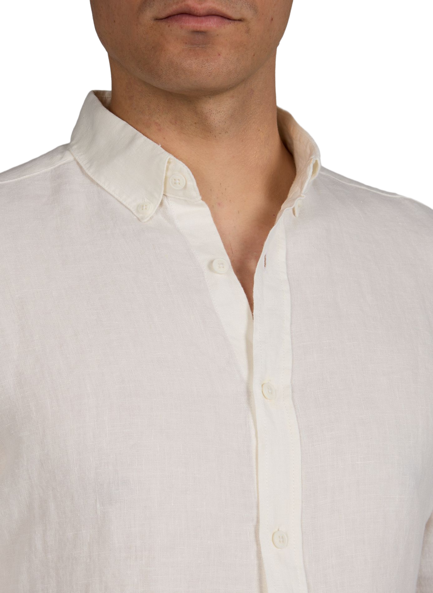 Chemise droite en lin APNEE SWIMWEAR Beige