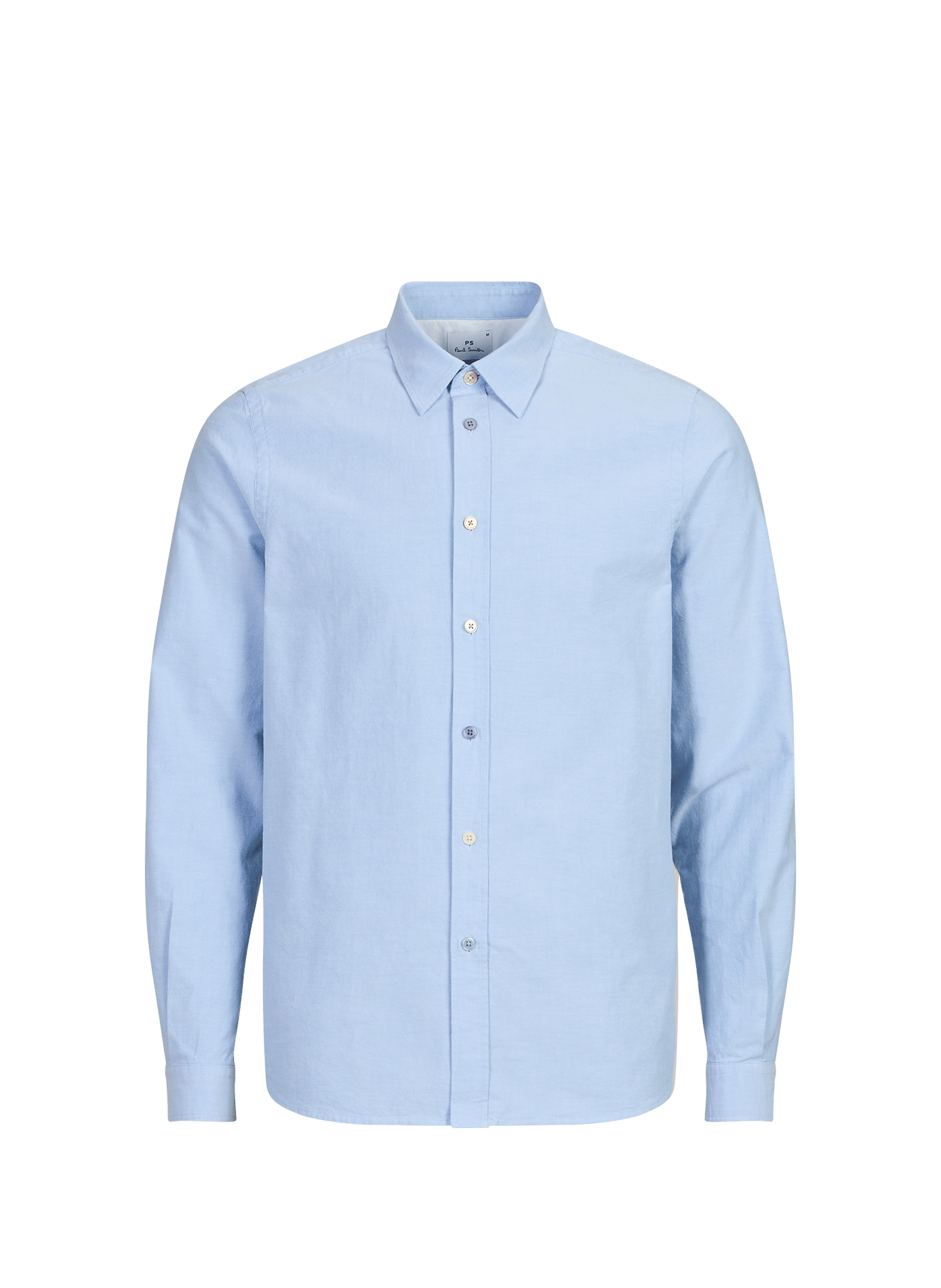 Straight cotton shirt PAUL SMITH Blue