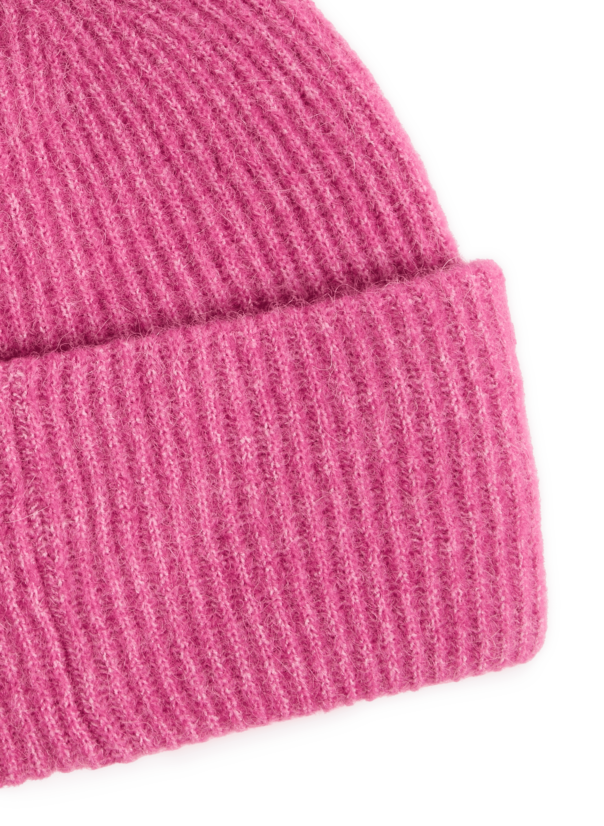 Effen Nor Hat in gebreide stof SAMSOE SAMSOE Roze