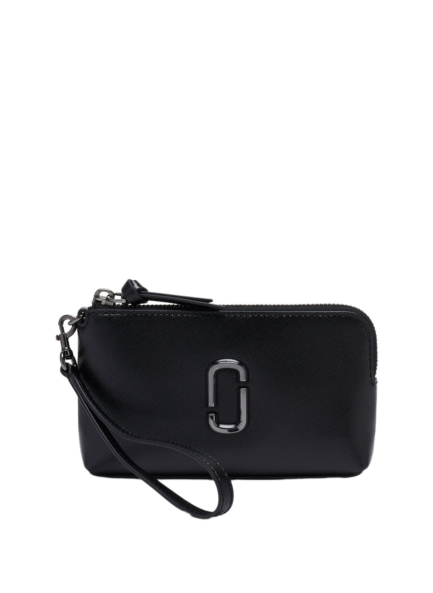 Die Snapshot Clutch aus Leder MARC JACOBS Schwarz