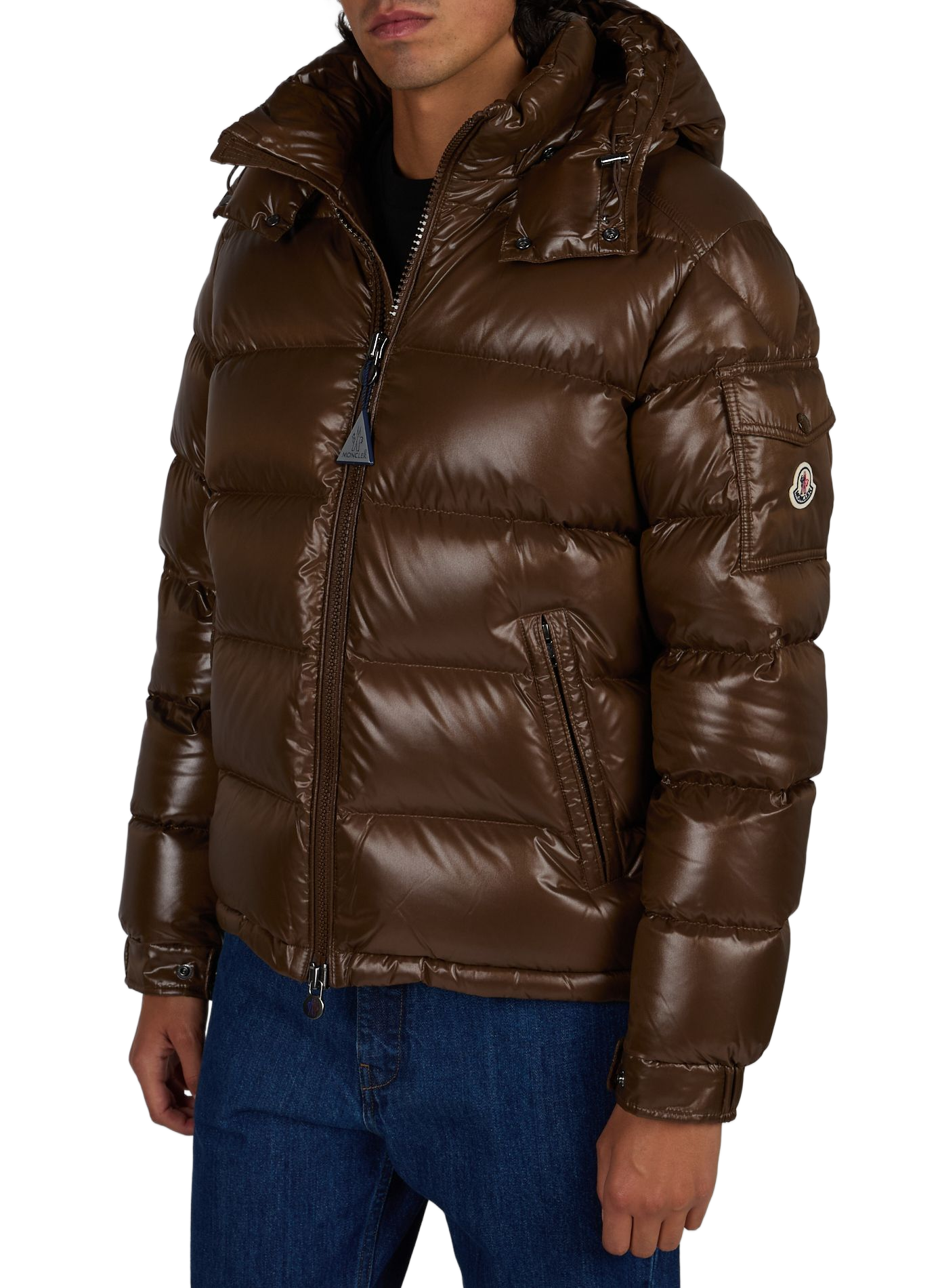 Rechte bodywarmer Maya zonder mouwen MONCLER Beige