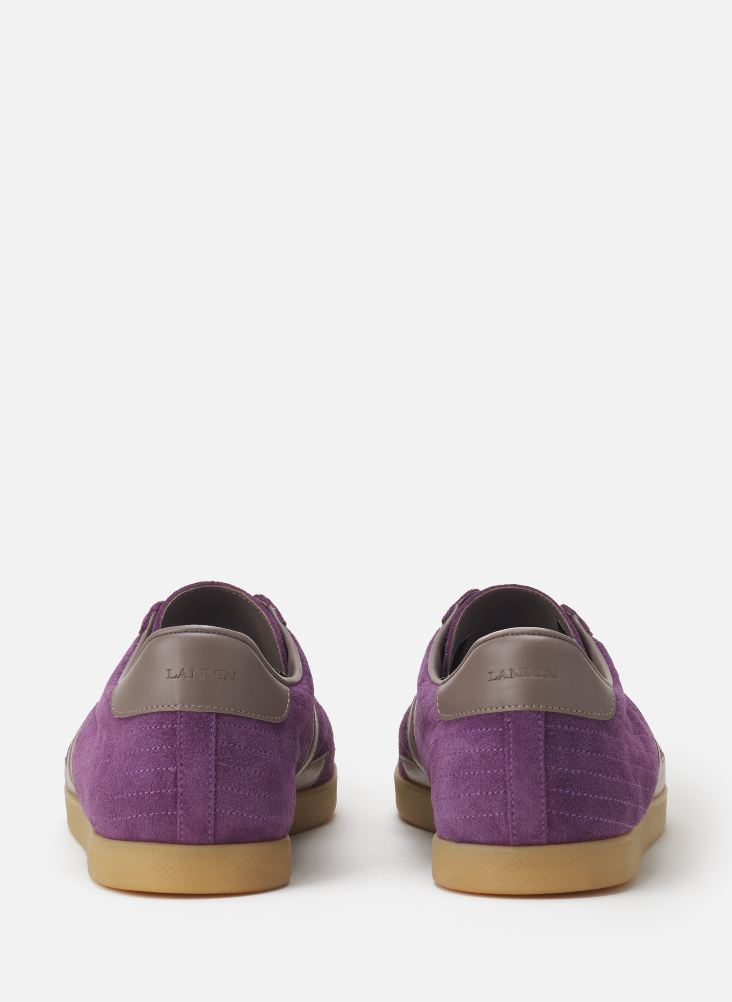 Sneakers glen 2.0 en cuir LANVIN Violet
