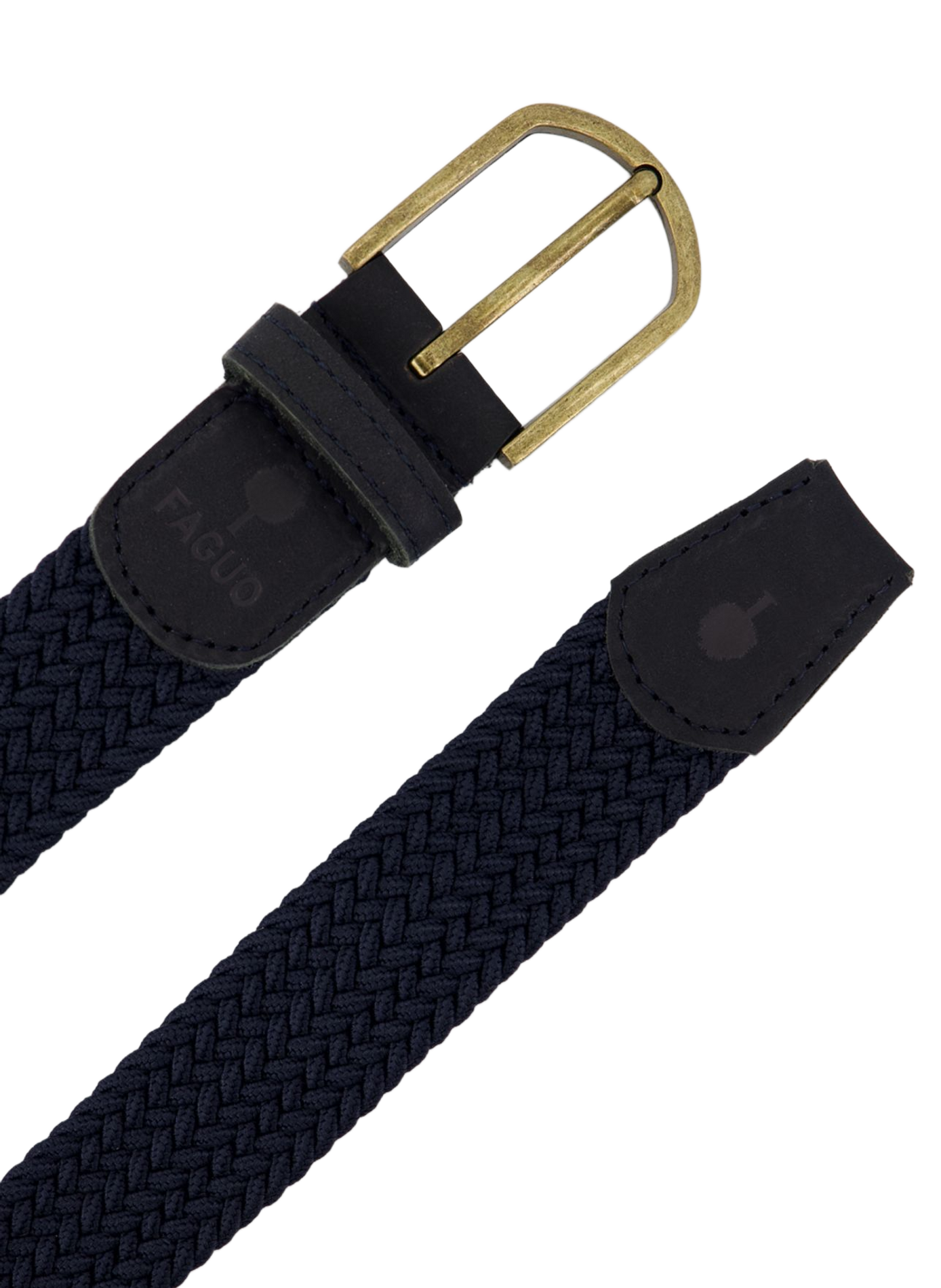 Gevlochten riem FAGUO Blauw