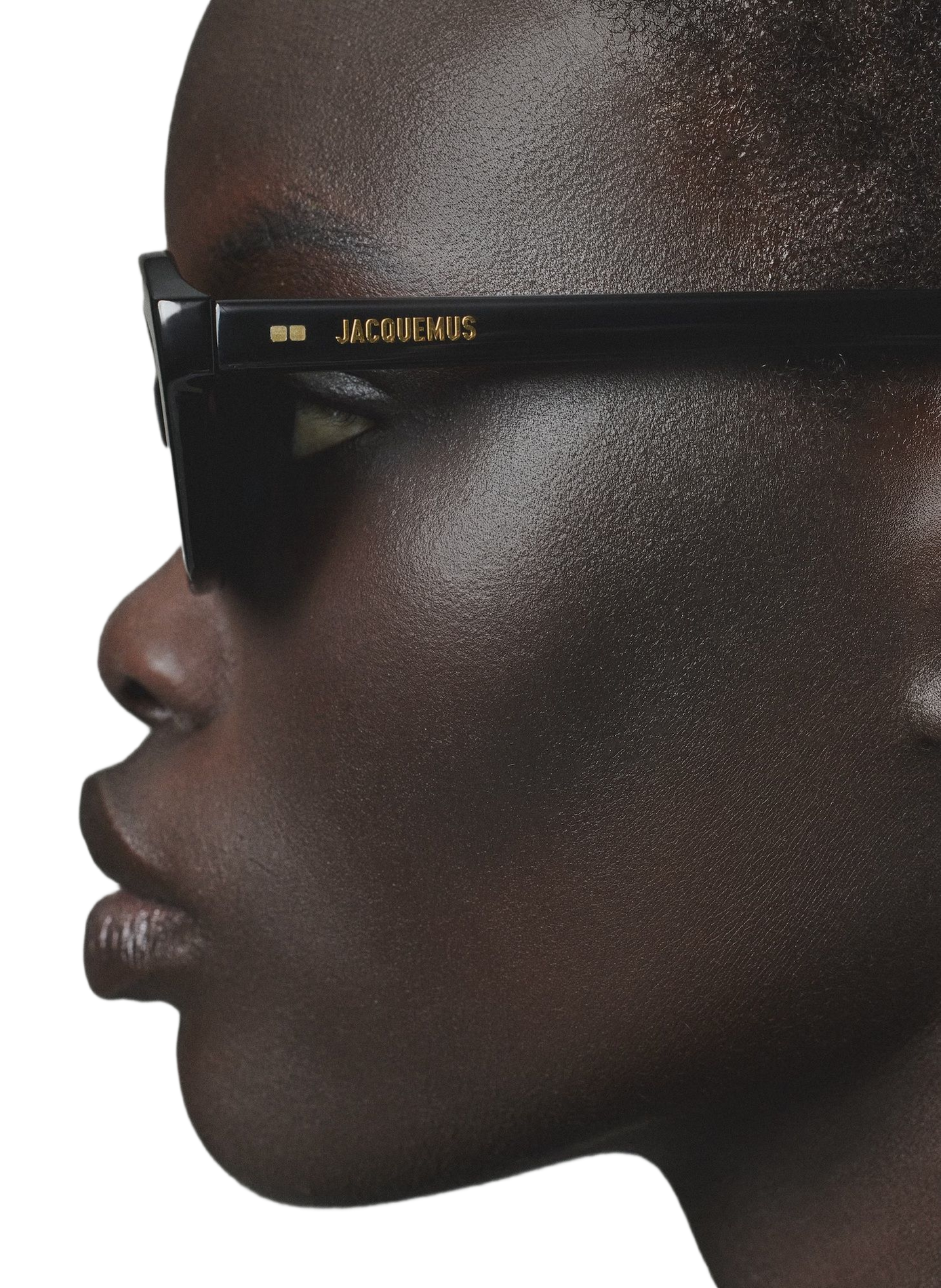 Les lunettes de soleil Bambino JACQUEMUS Schwarz