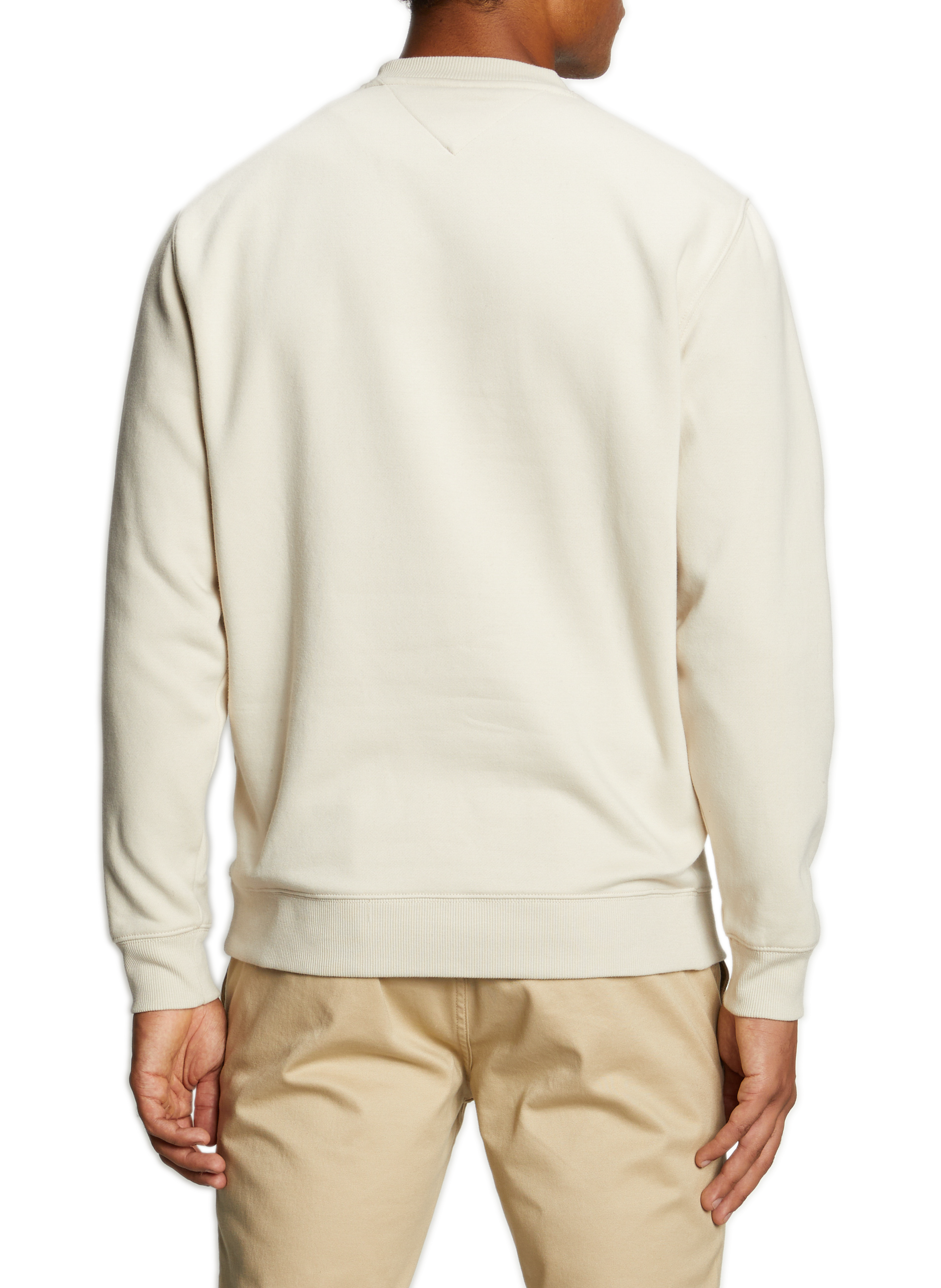 Baumwoll-Sweatshirt TOMMY HILFIGER Beige