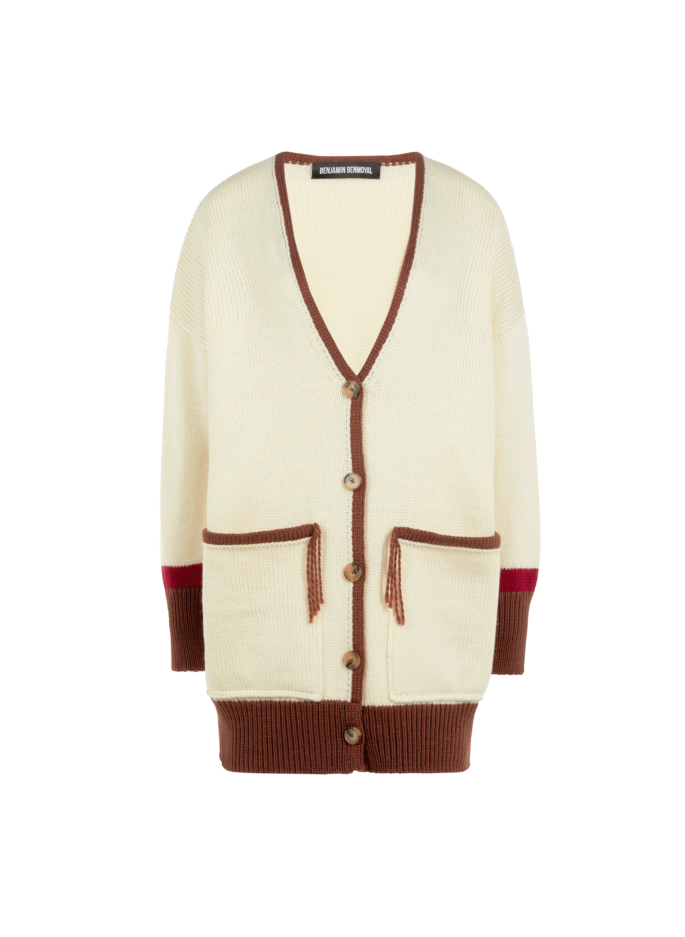 Cardigan oversize en laine