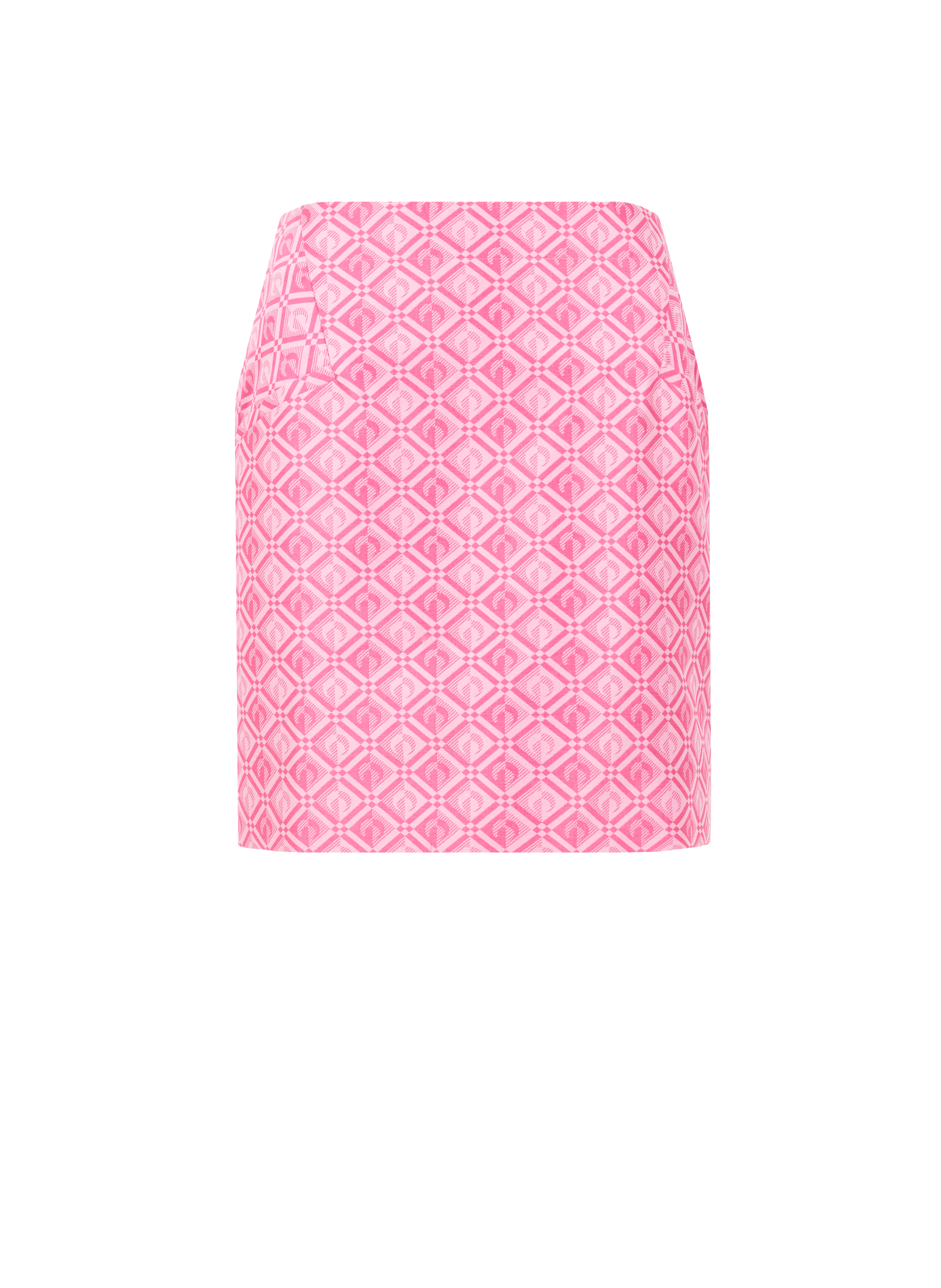 Jupe courte monogramme