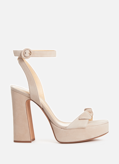 Clarita Curve leather heeled sandals ALEXANDRE BIRMAN
