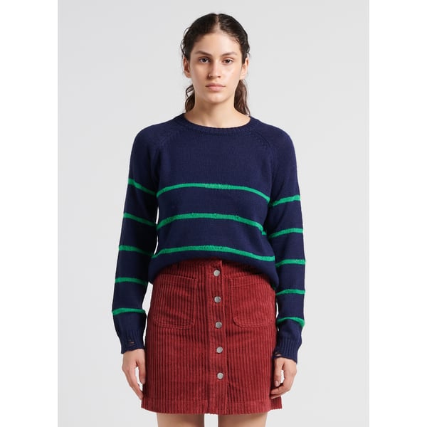 Pull droit à col rond