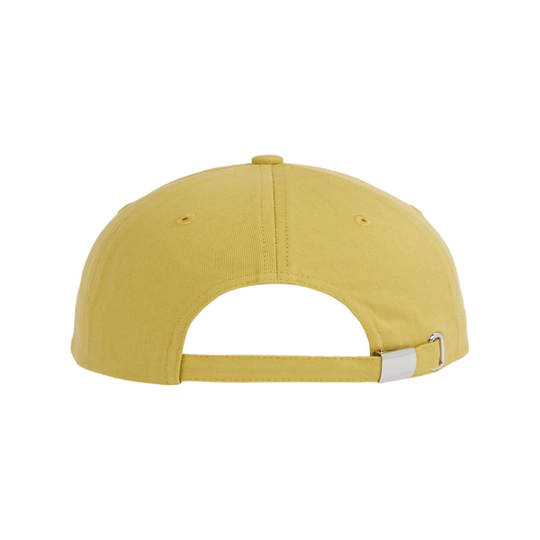 Calvin Klein Logo Baseball Cap In Yellow
