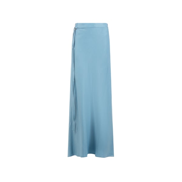 Eudon Choi Maxi Skirt In Blue