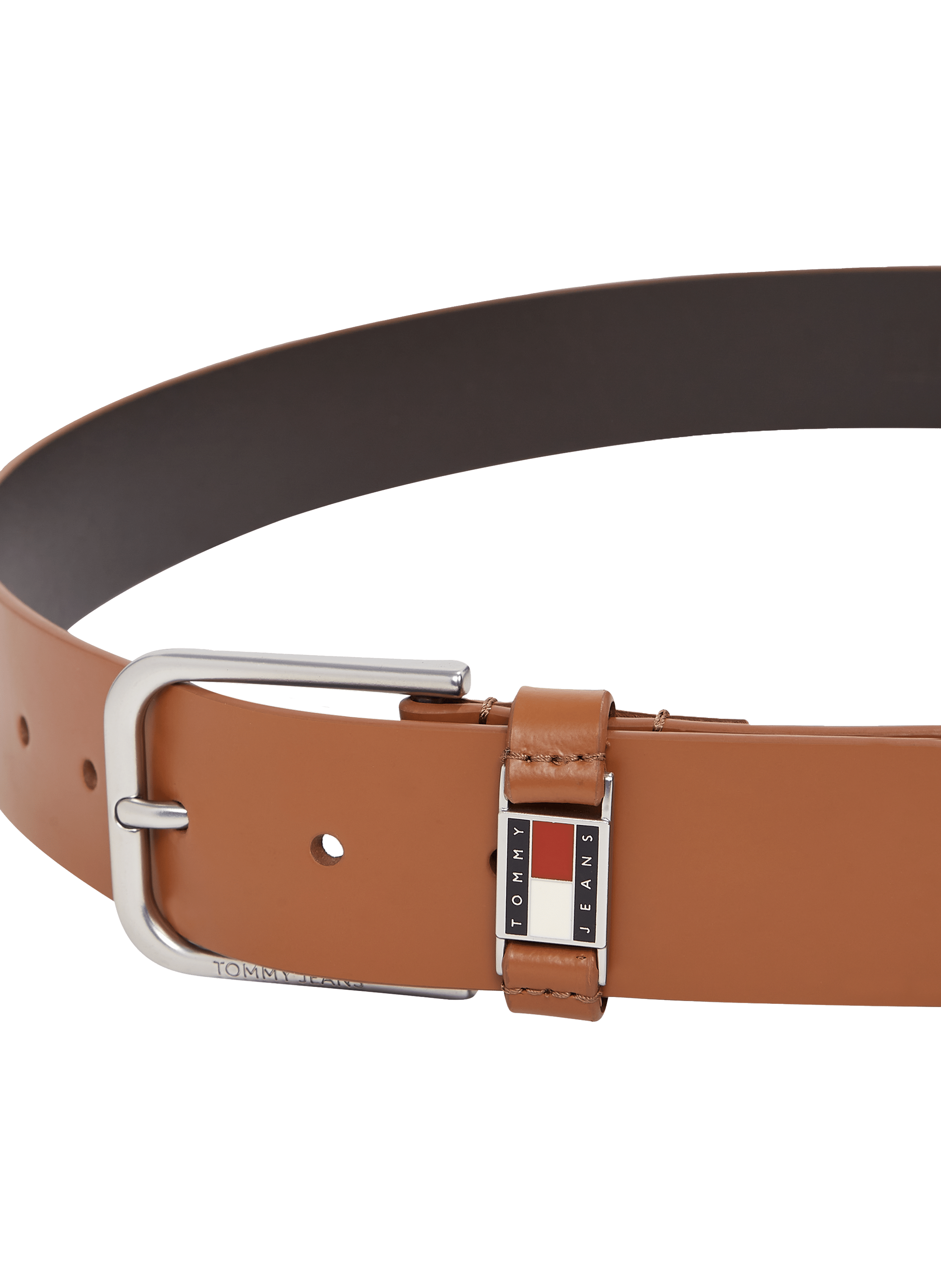 Ceinture en cuir  TOMMY HILFIGER Marron