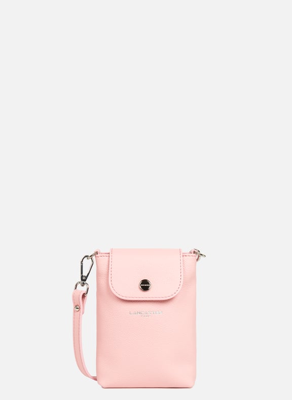 Pochette smartphone - milano bao Rose by LANCASTER LANCASTER Pochette smartphone - milano bao Rose