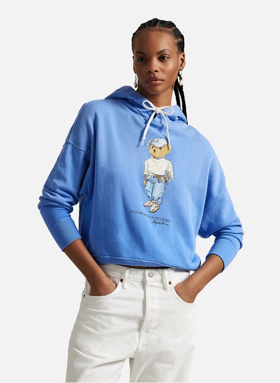 Polo Bear hoodie Blue by POLO RALPH LAUREN POLO RALPH LAUREN Polo Bear hoodie Blue