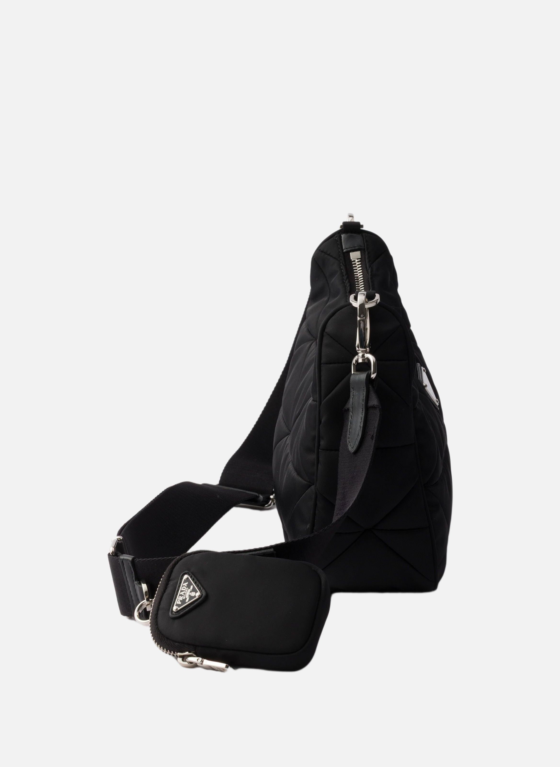 Sac en re-nylon matelassé PRADA Noir