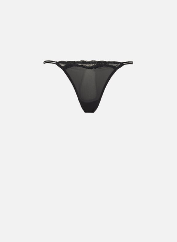 Culotte à dentelle Noir by CALVIN KLEIN CALVIN KLEIN Culotte à dentelle Noir