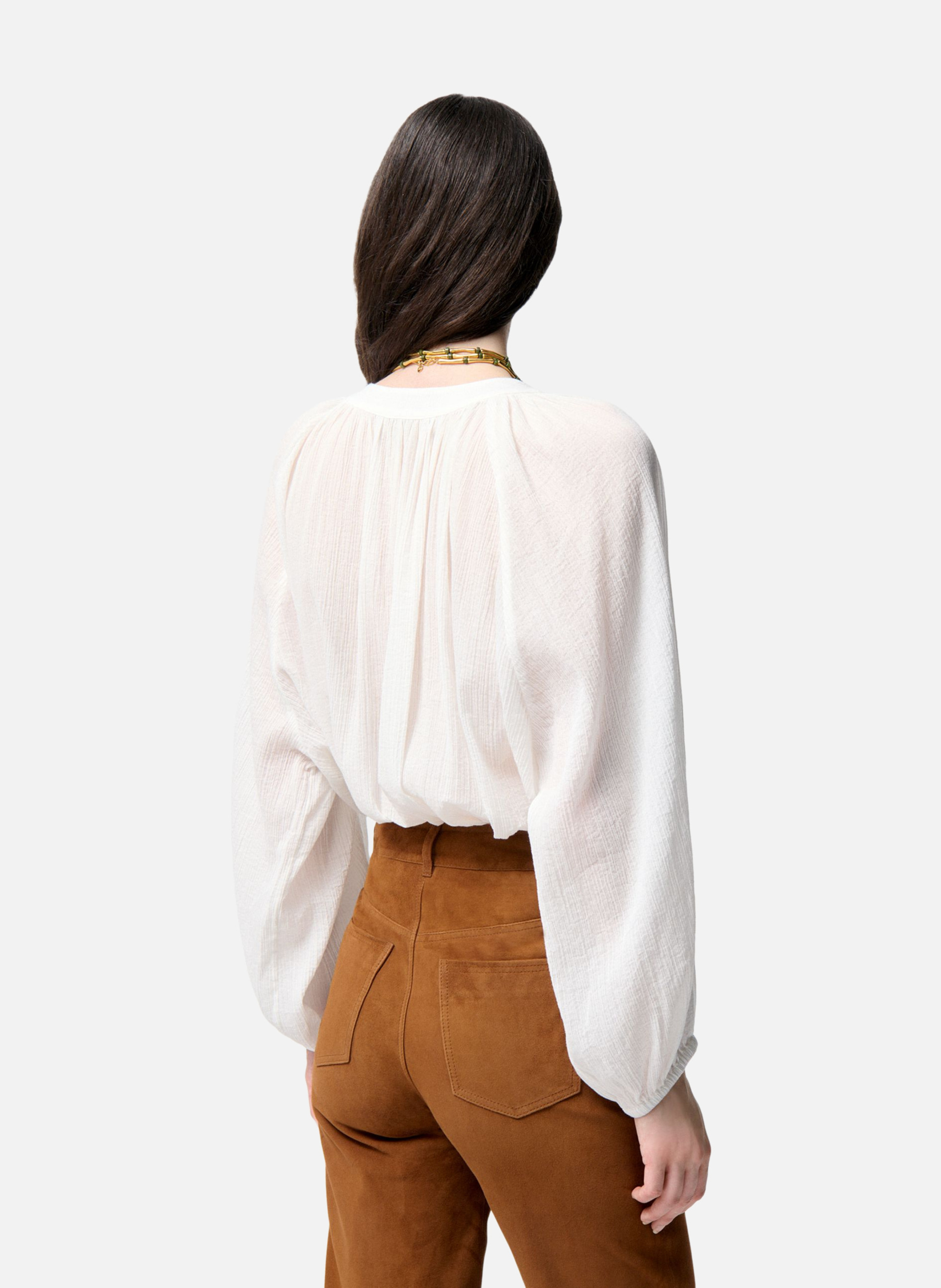 Blouse Edme VANESSA BRUNO Blanc