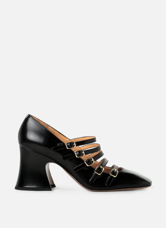 Escarpins Janis en cuir Noir by CHLOÉ CHLOÉ Escarpins Janis en cuir Noir
