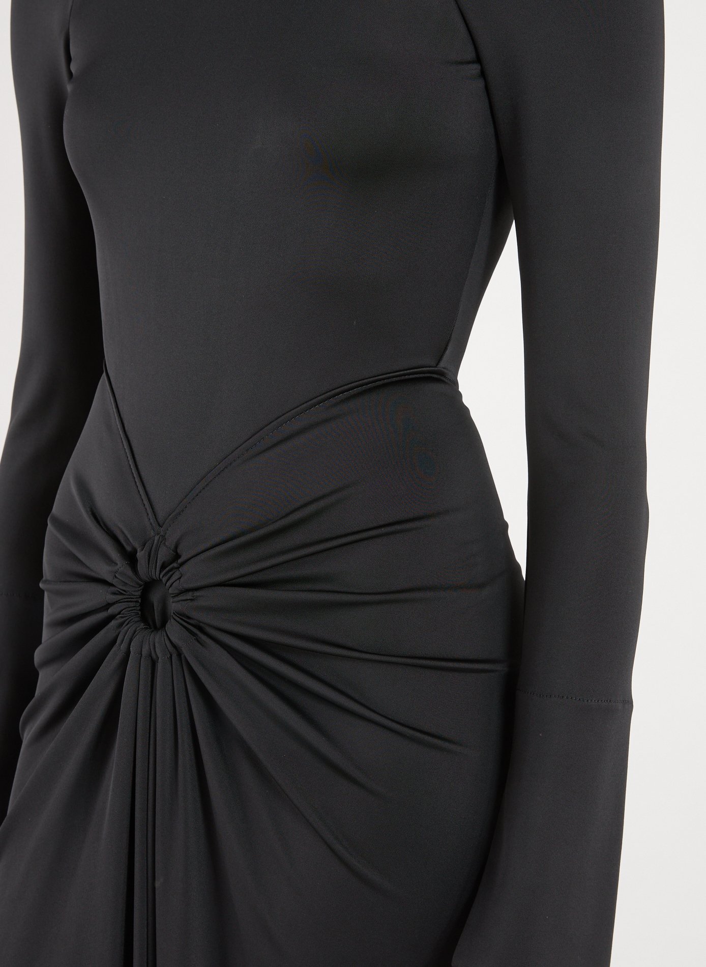 Long bodycon dress VICTORIA BECKHAM Black