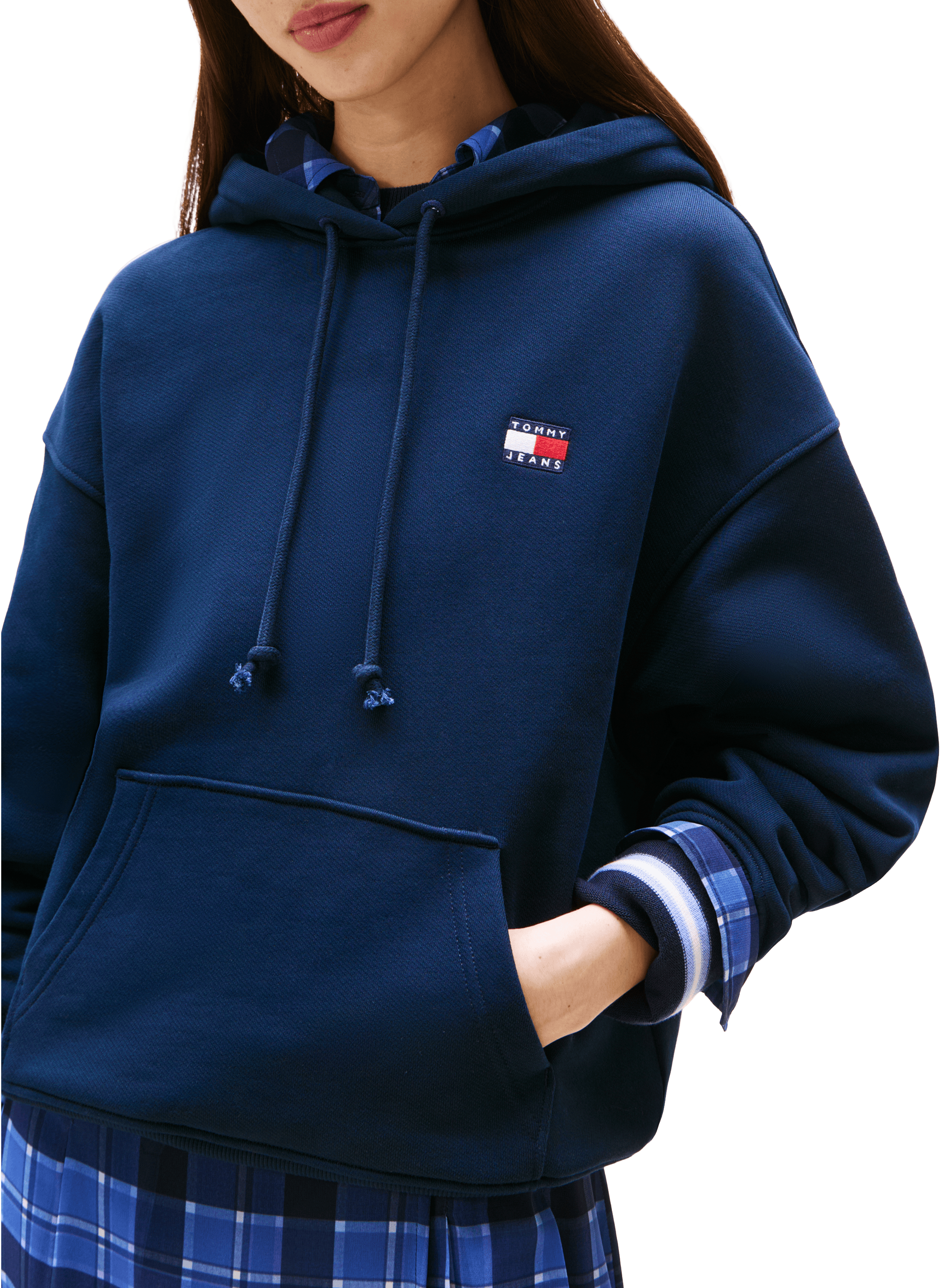 Cotton hoodie TOMMY HILFIGER Blue