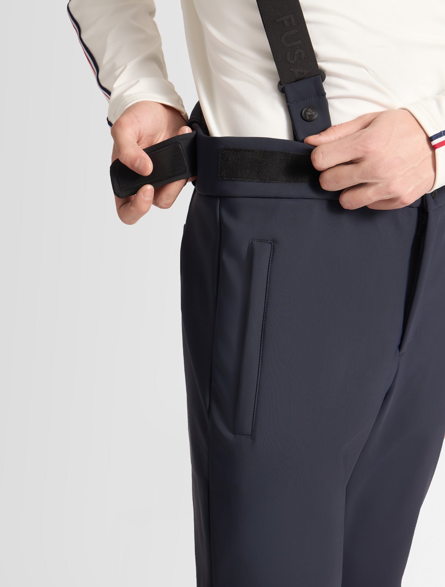 Ski broek met aansluitende pasvorm FUSALP Groen