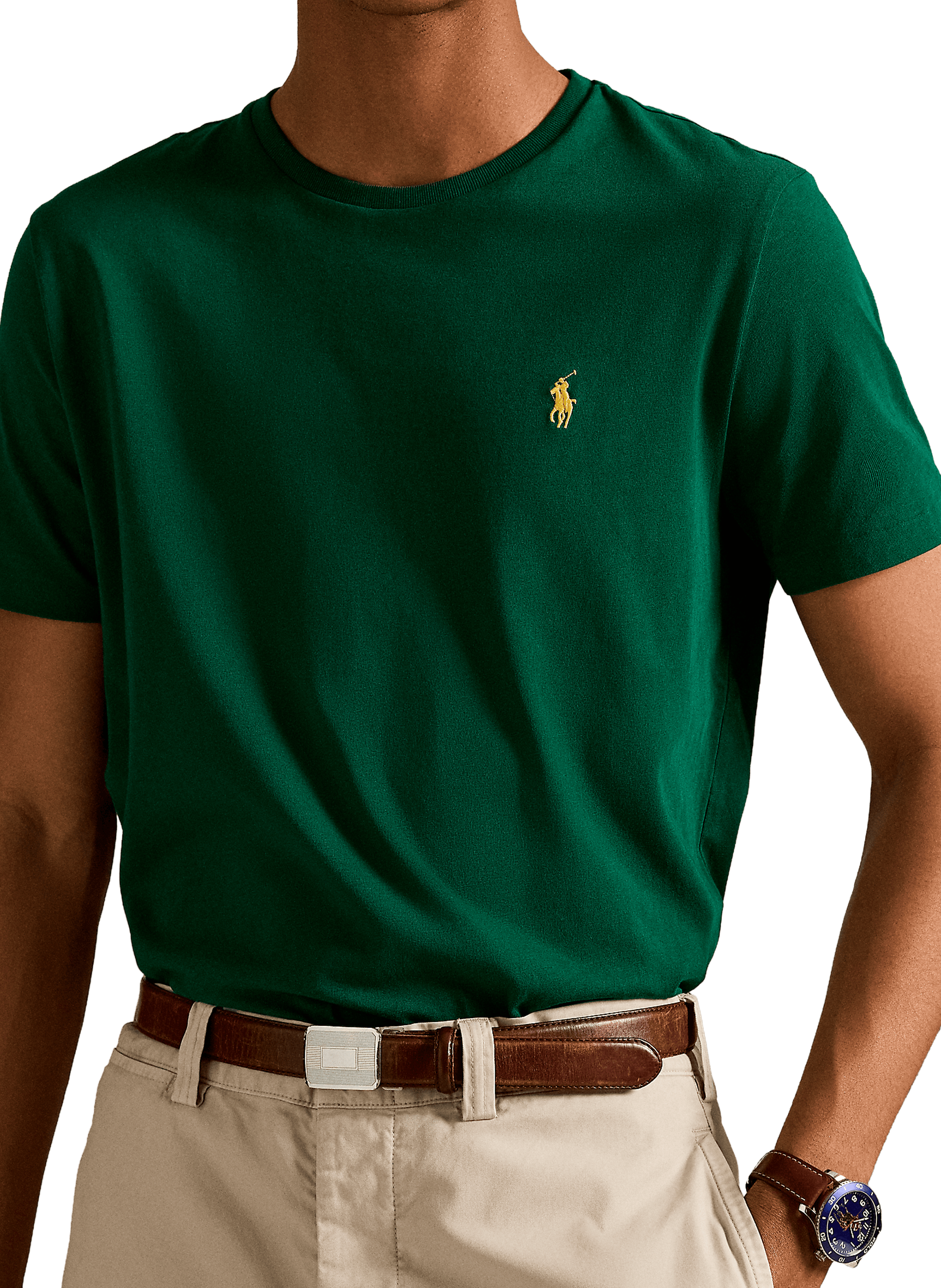 T-shirt en coton POLO RALPH LAUREN Vert