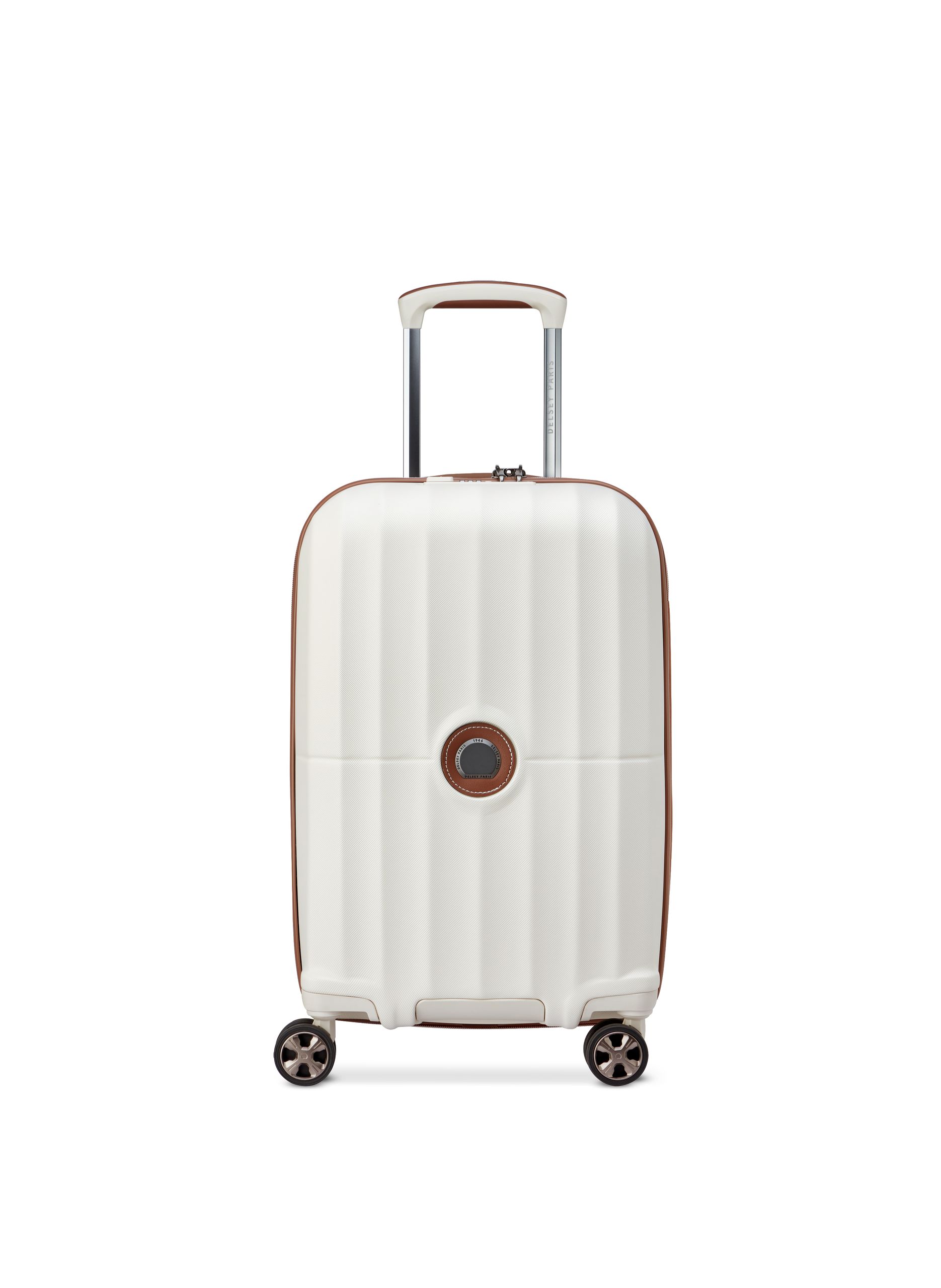 Valise cabine rigide taille s - carrousel 2 DELSEY PARIS Blanc