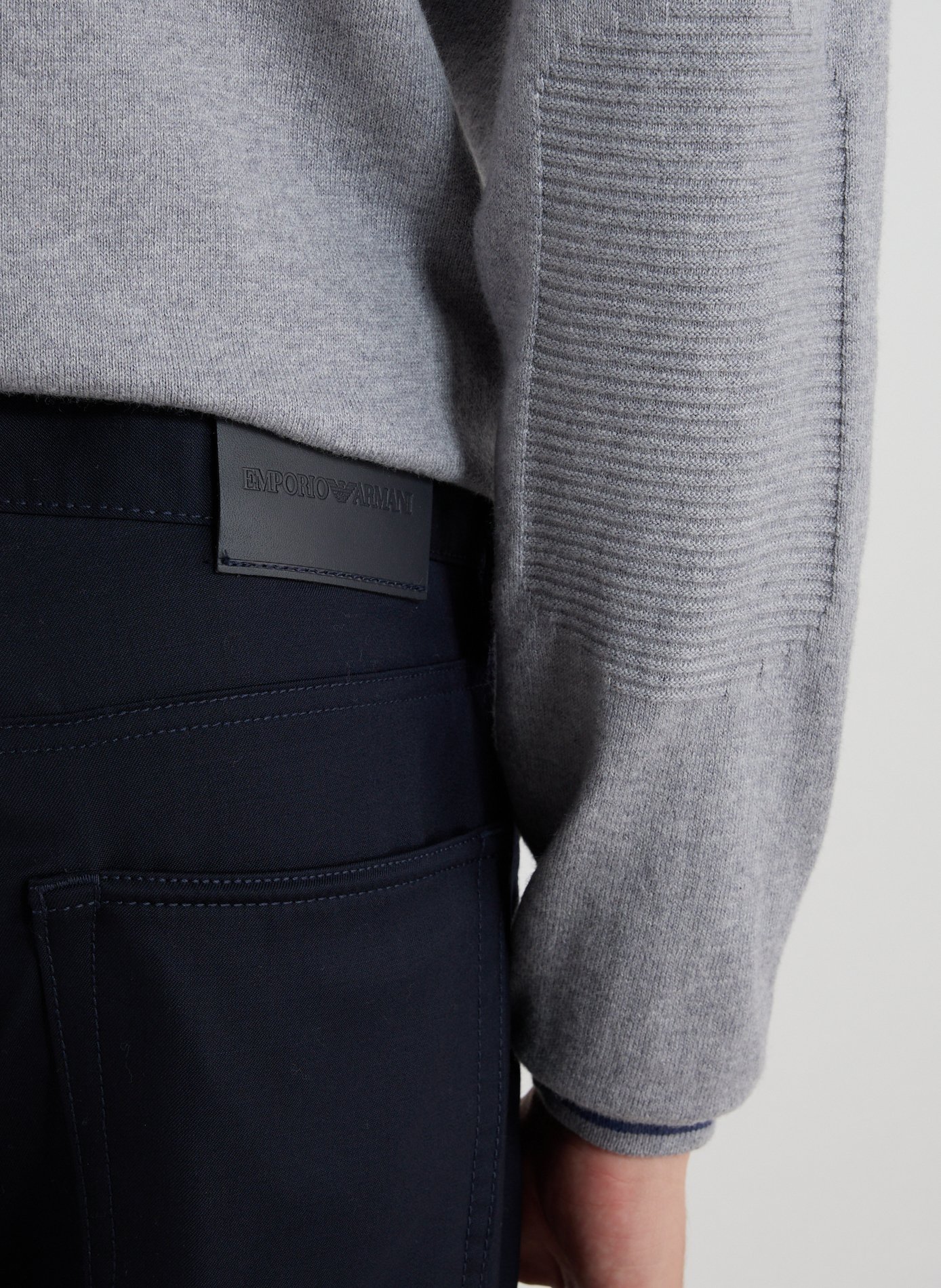 Night blue trousers - The Air Uniform EMPORIO ARMANI Blue