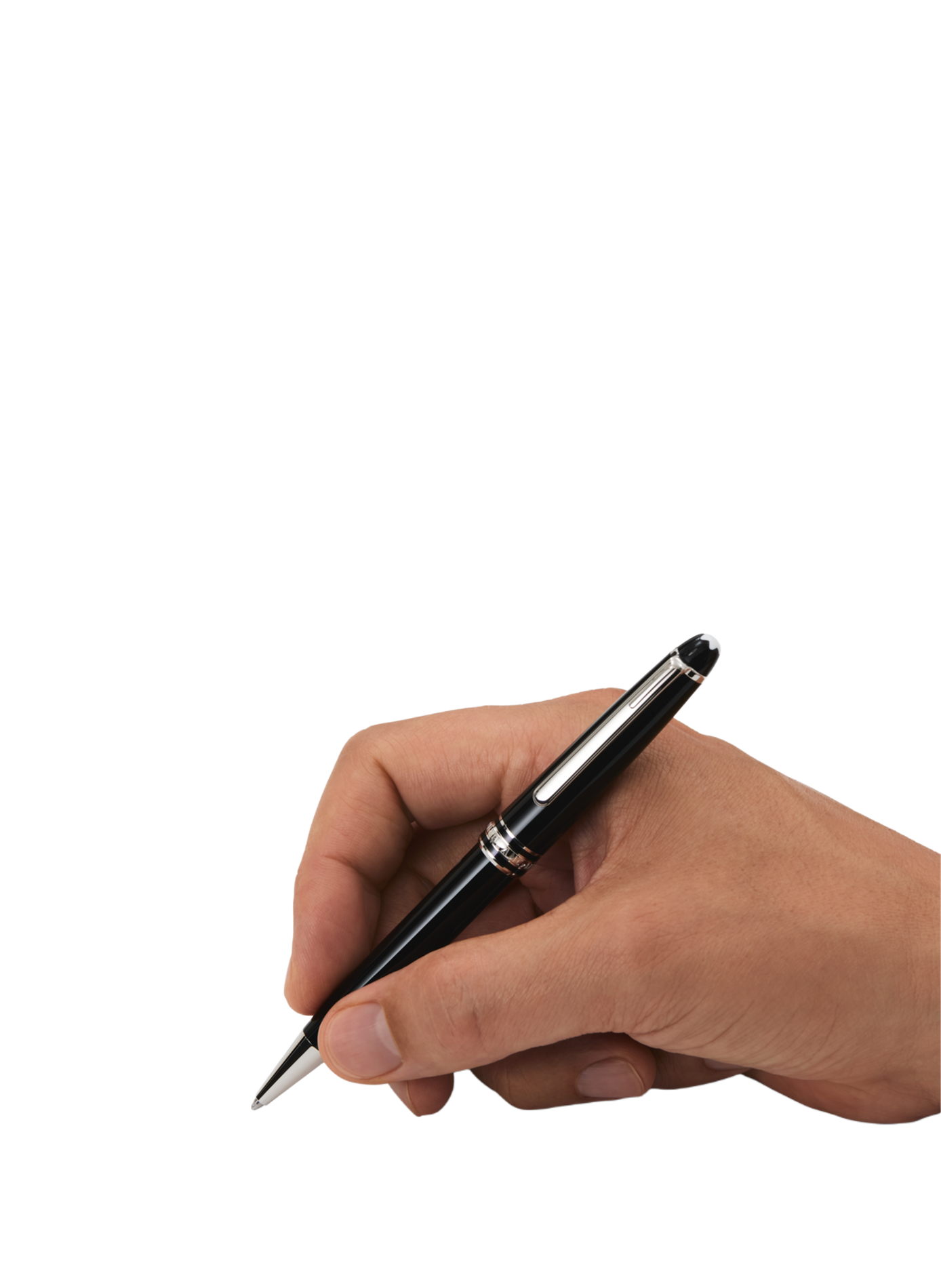 Resin ballpoint pen MONTBLANC Black