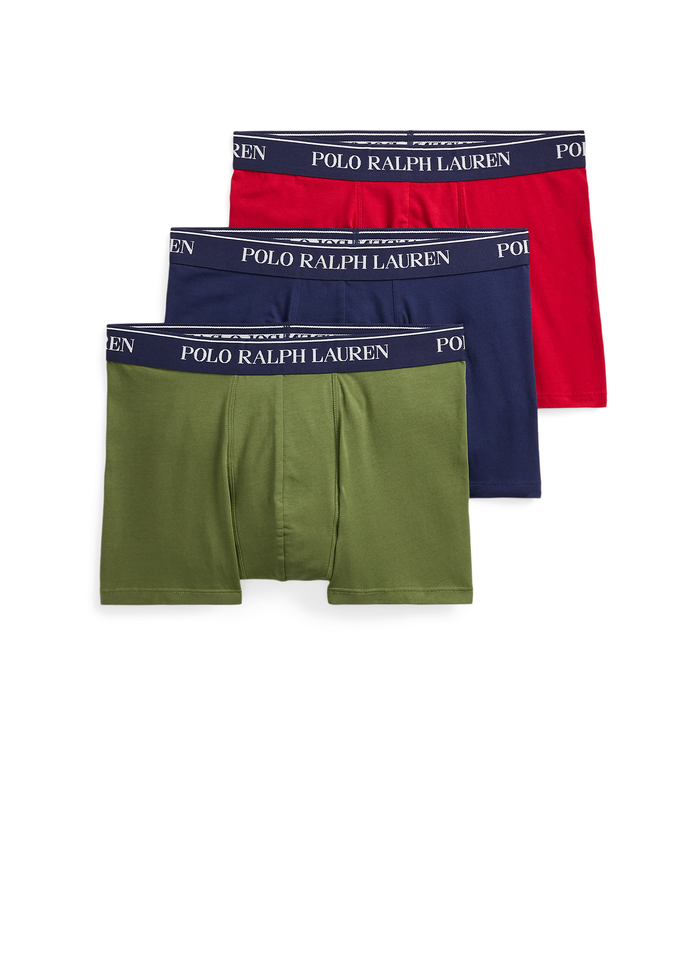 Lot de 3 boxers en coton POLO RALPH LAUREN Multicolore
