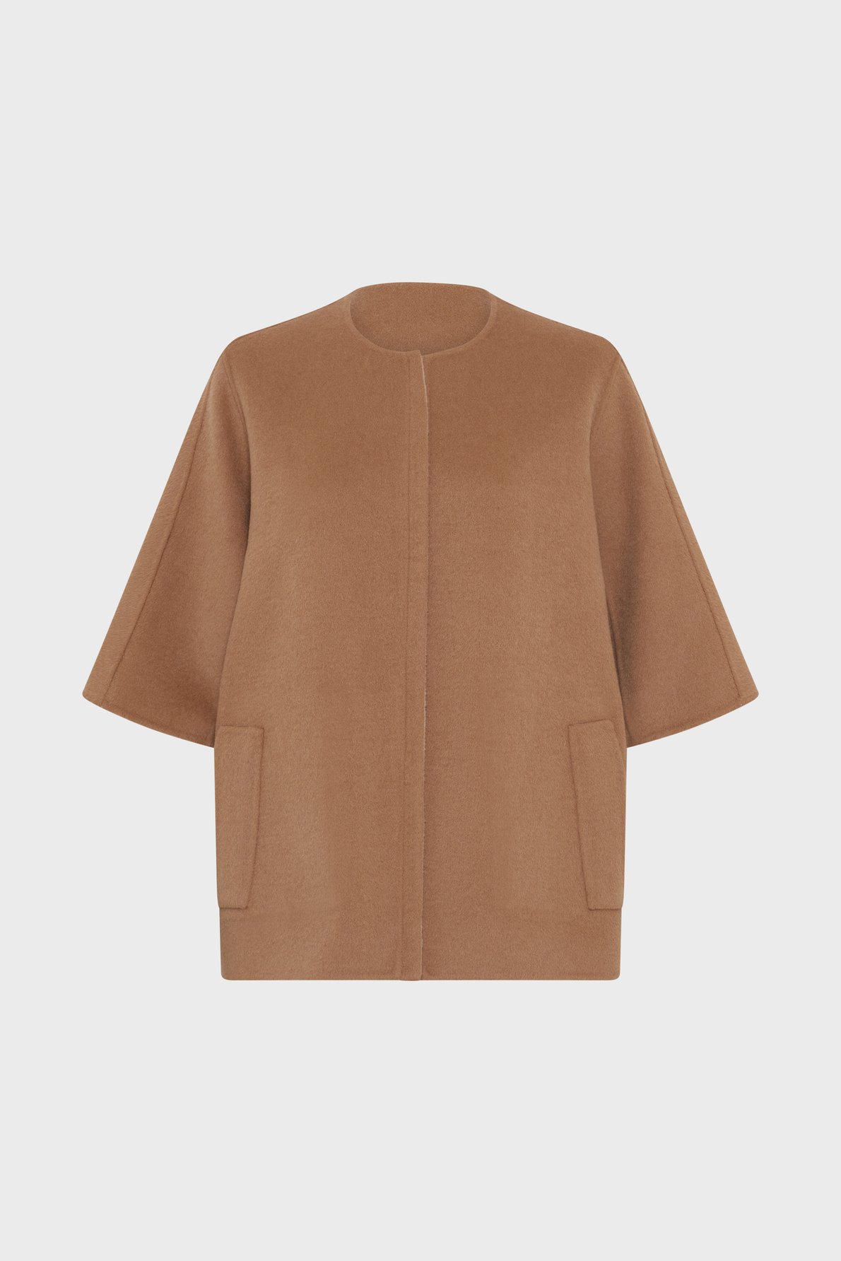 Manteau court réversible en laine fine - prissy GERARD DAREL Beige