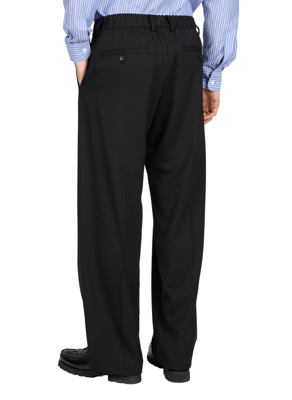 Straight wool-blend trousers  NN.07 Black