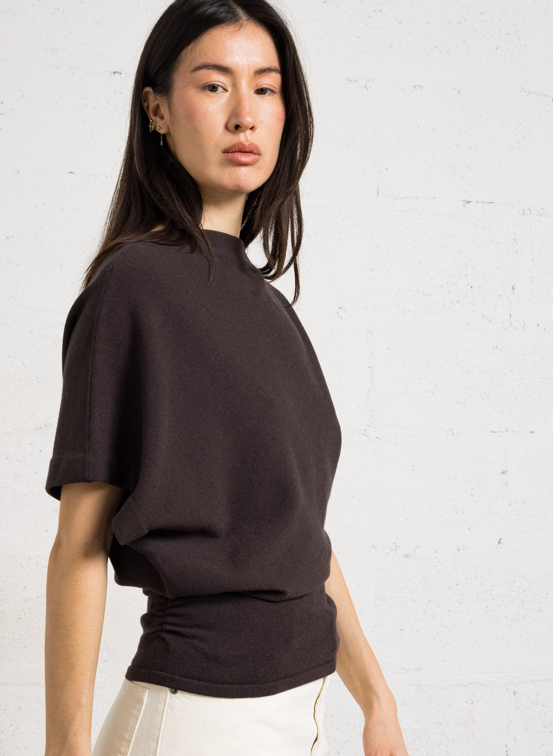 Pull col évasé dalina SOEUR Gris