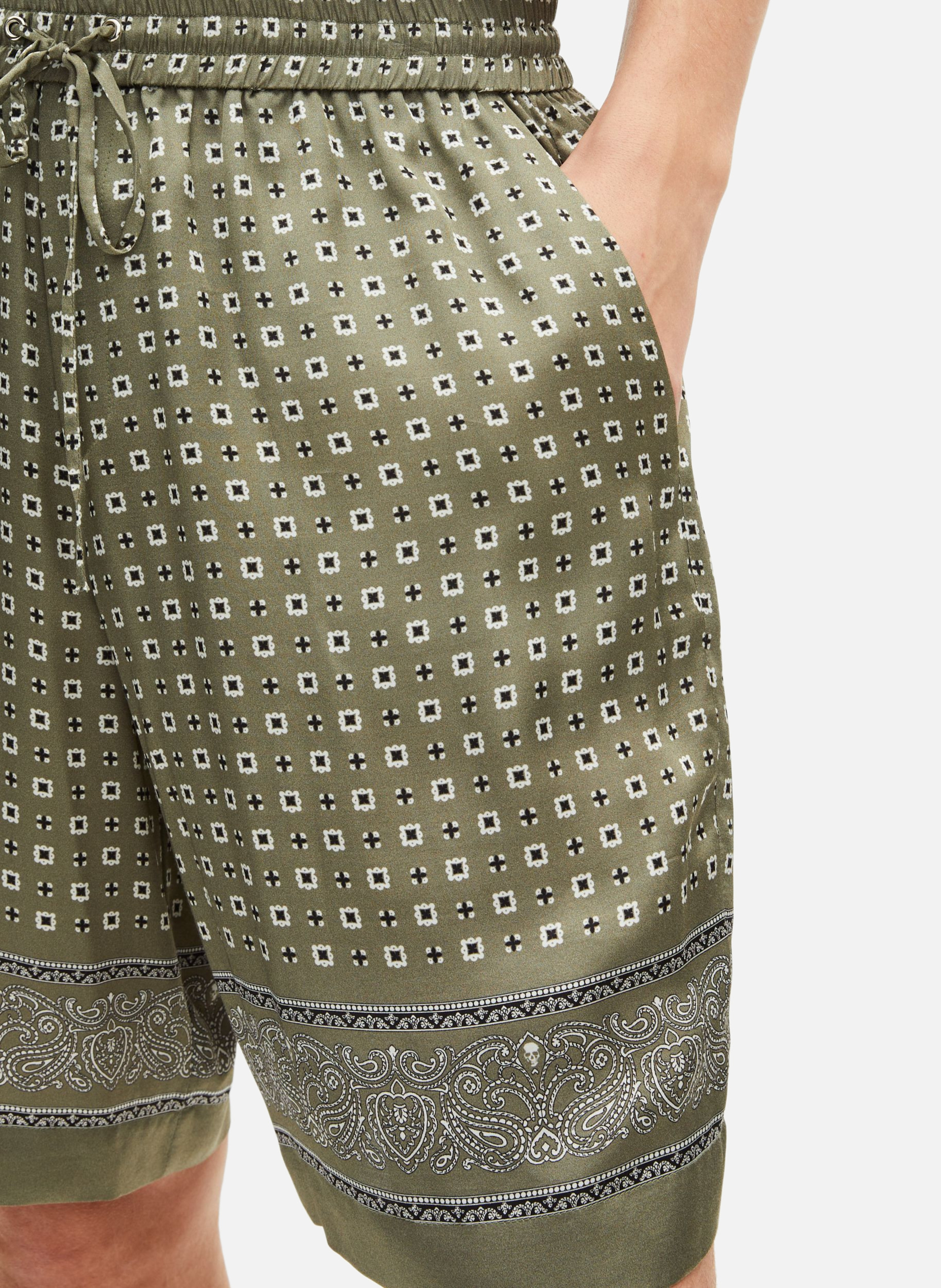 Short imprimé bandana THE KOOPLES Vert