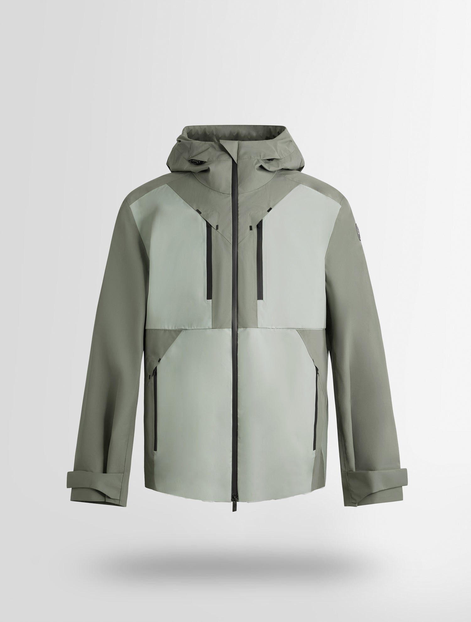 Veste brivor col capuche coupe regular FUSALP Vert