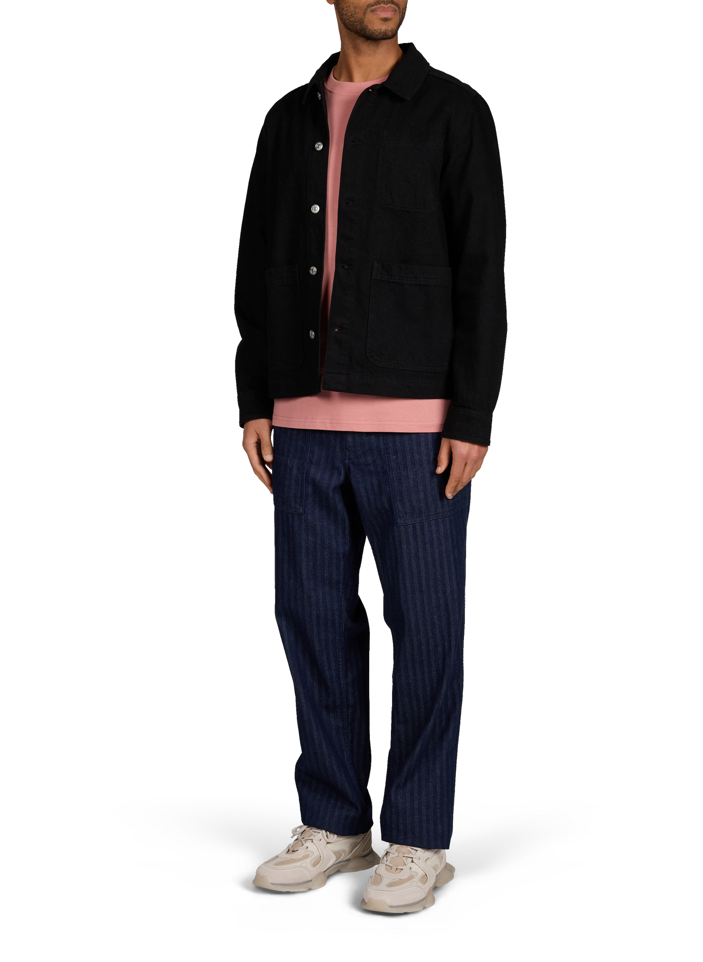 T-shirt brodé Wild Flower en coton LES DEUX Rose