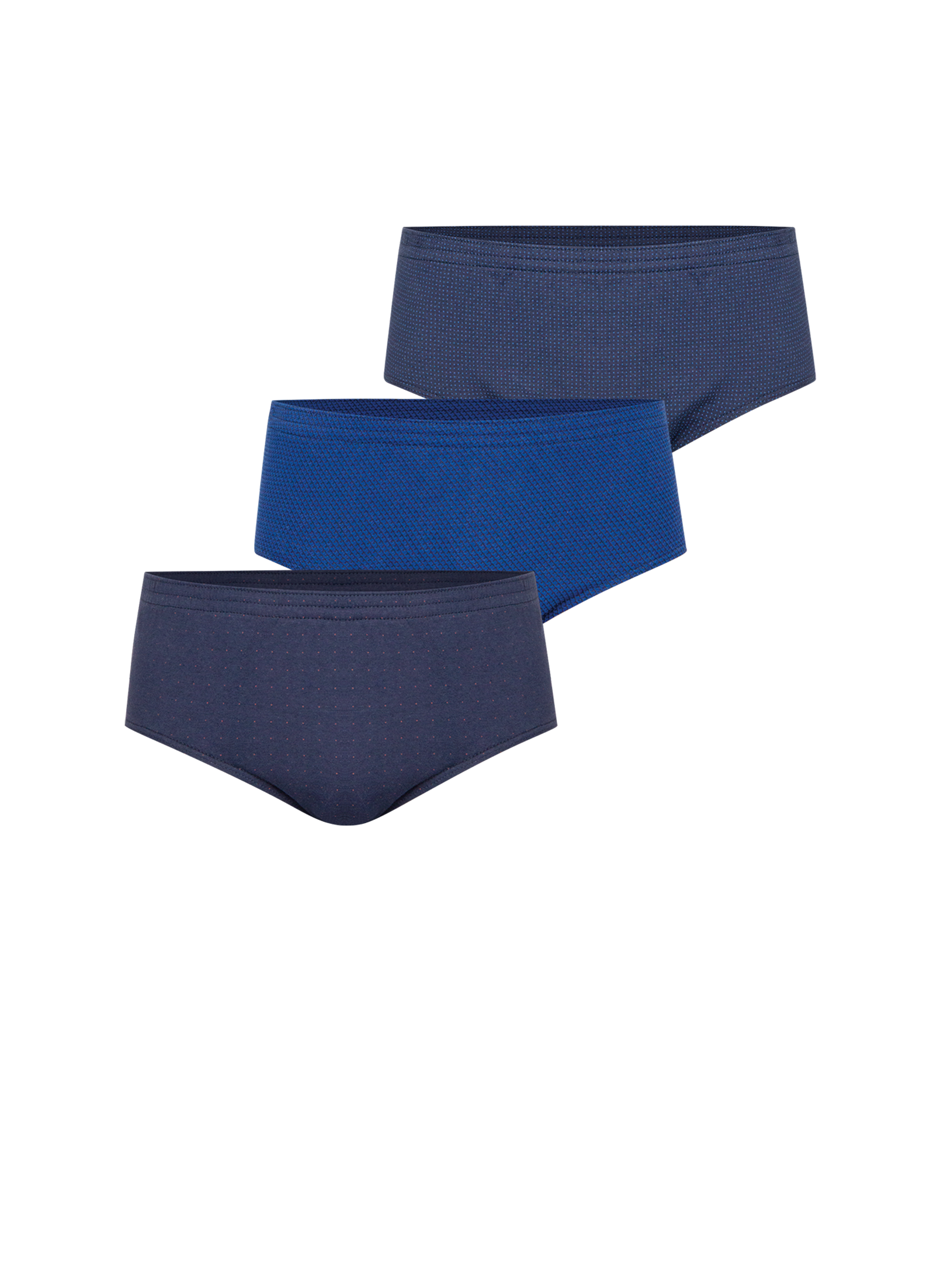 Lot de 3 slips imprimés EMINENCE Bleu