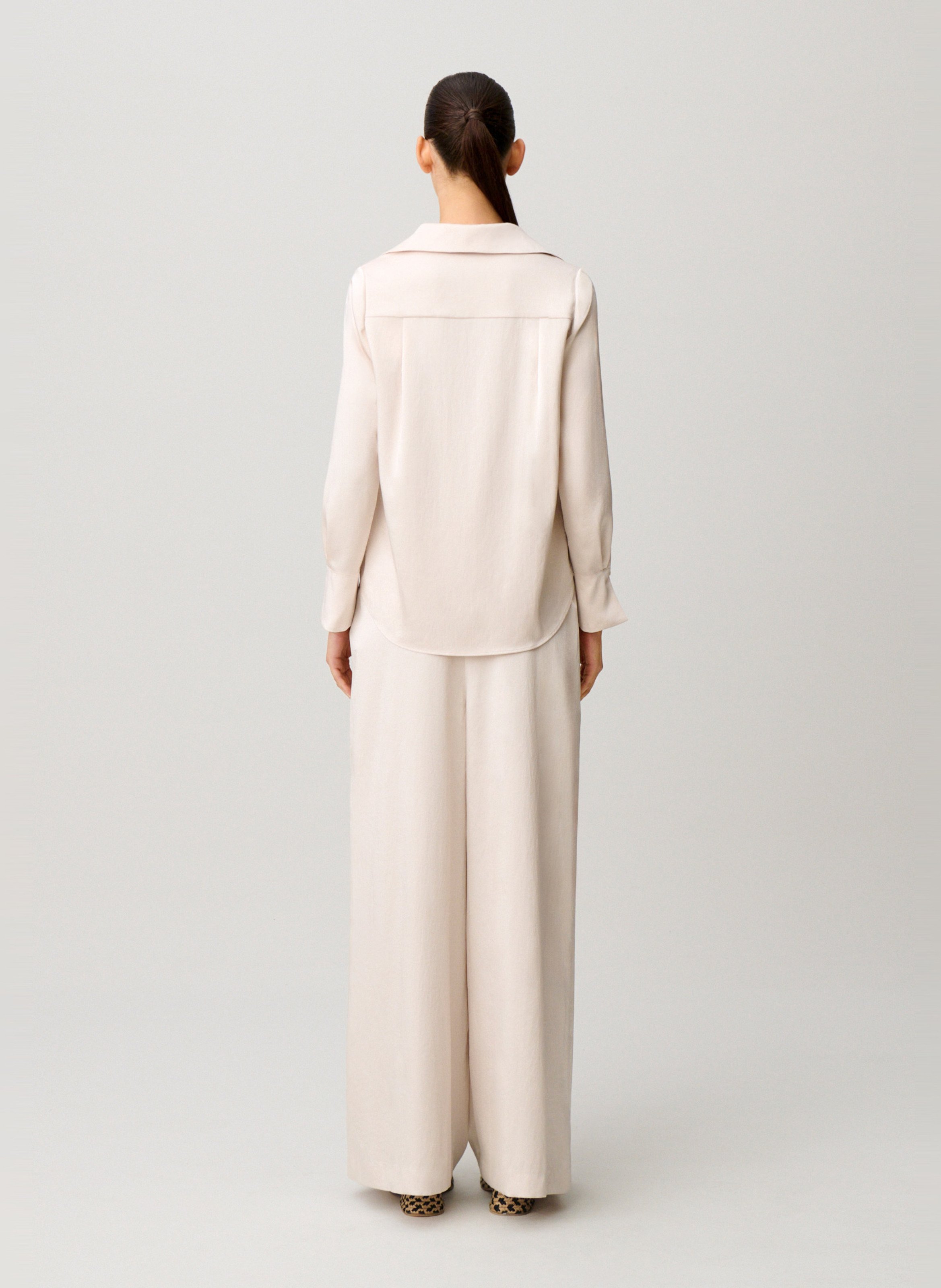 Blouse col classique CLAUDIE PIERLOT Blanc