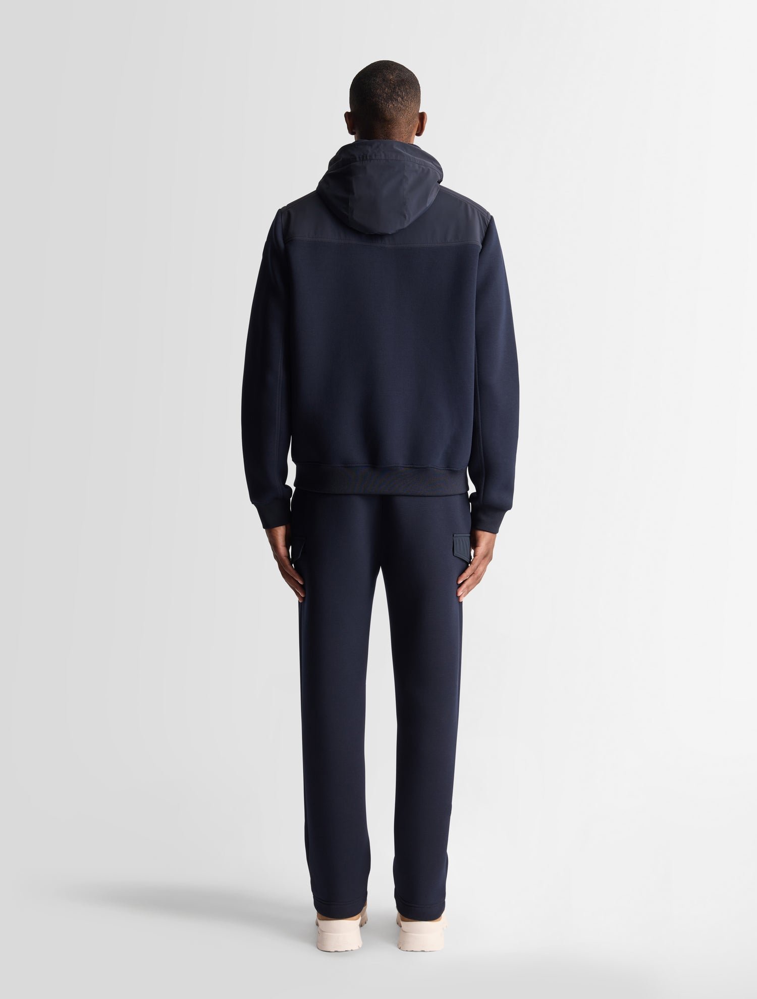 Blouson cimarag col capuche coupe regular FUSALP Bleu