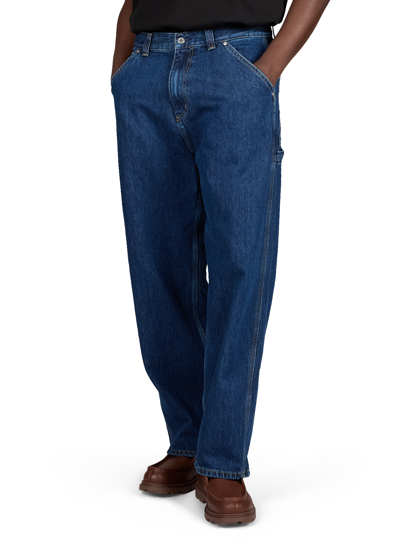 Wijde jeans Belmont CARHARTT WIP Blauw