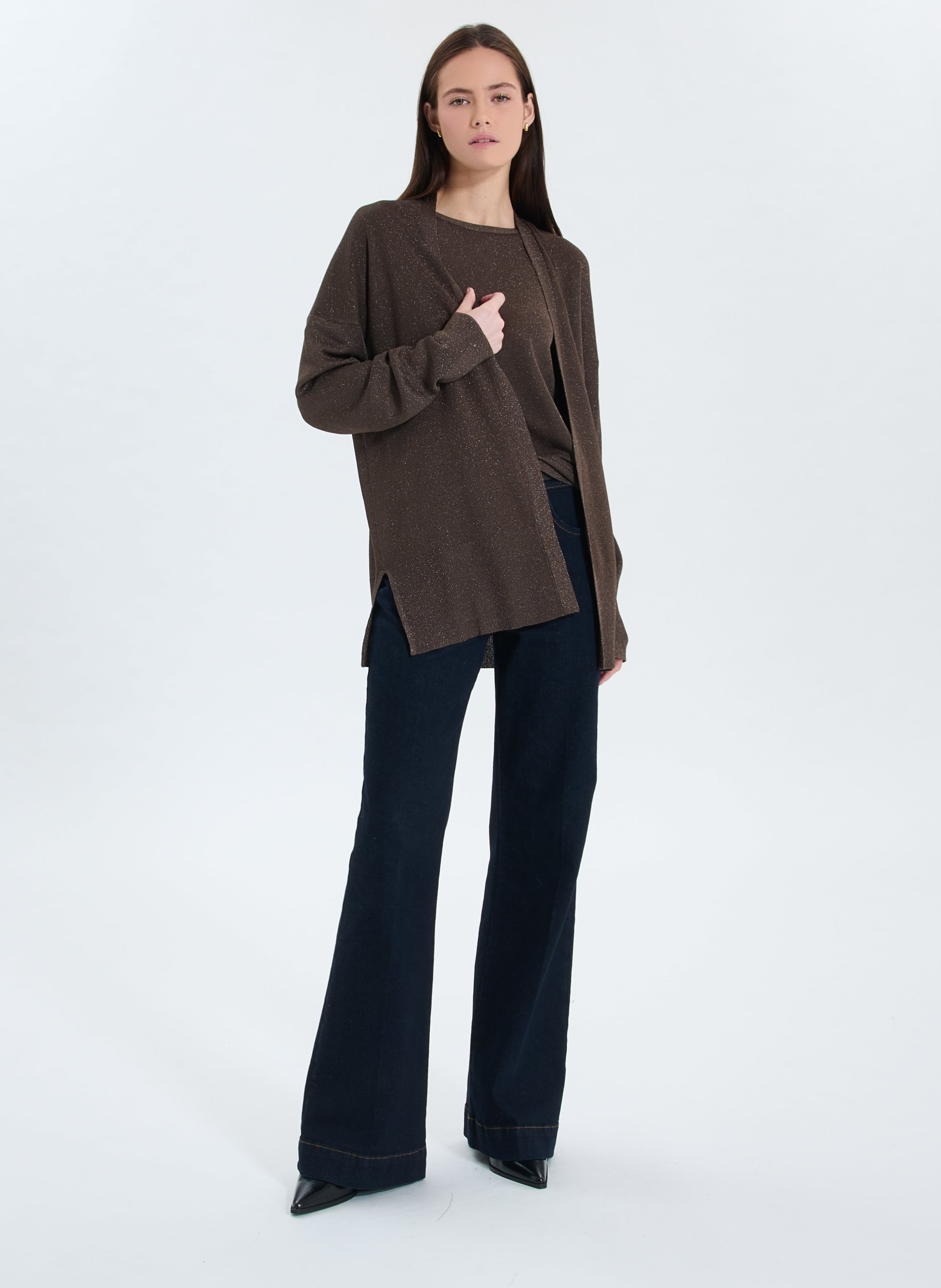 Gilet  gypsine ZAPA Marron