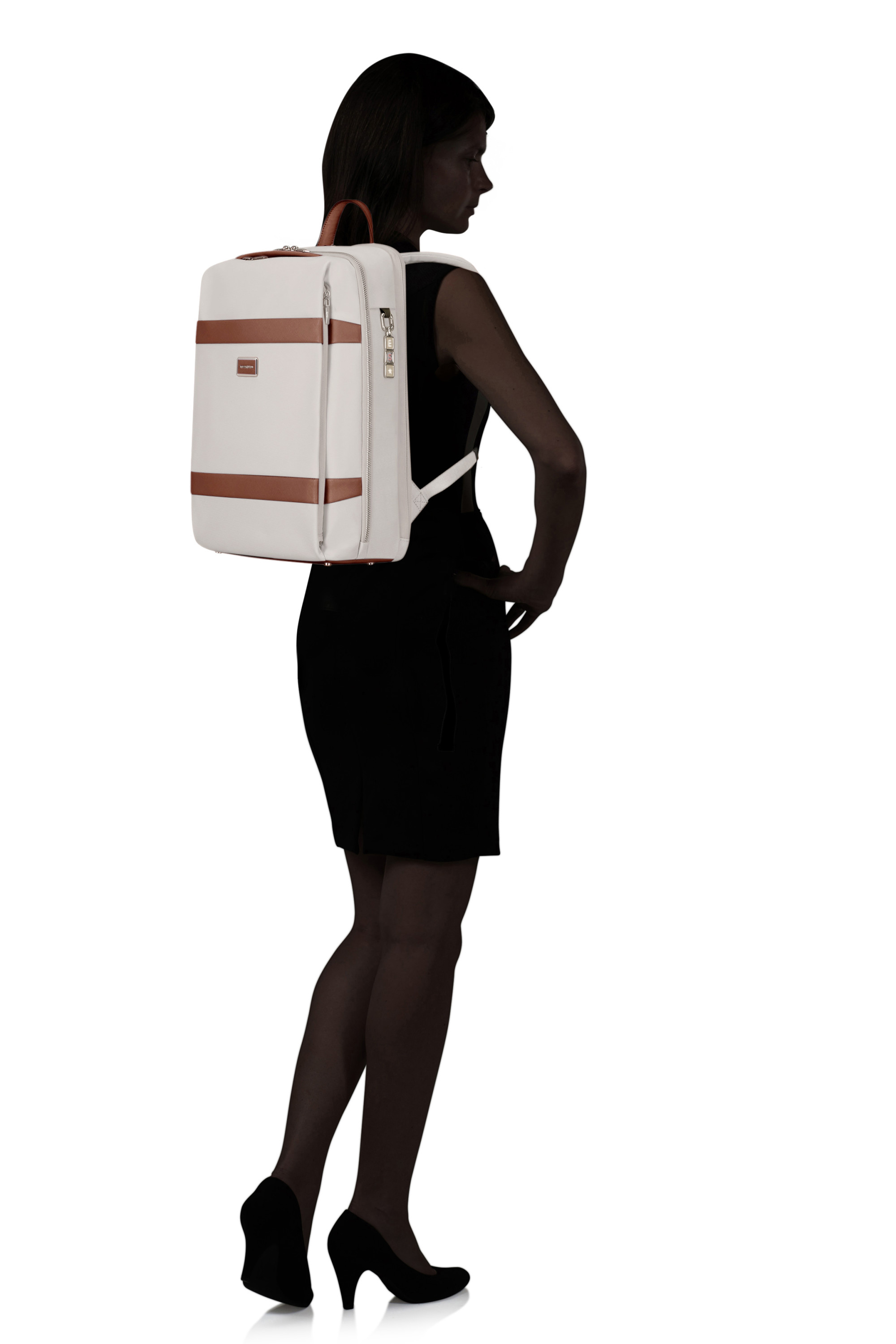 Image biz sac à dos ordinateur SAMSONITE Doré