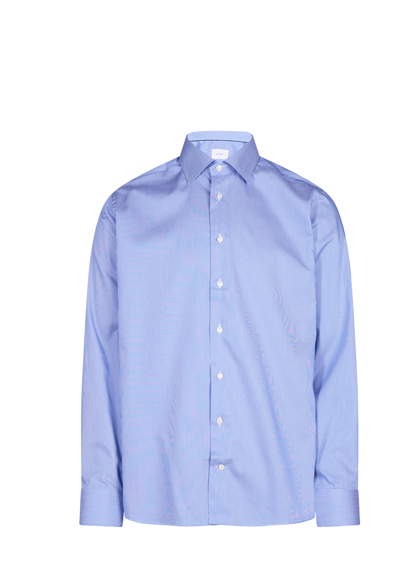 Chemise slim en coton ETON Bleu