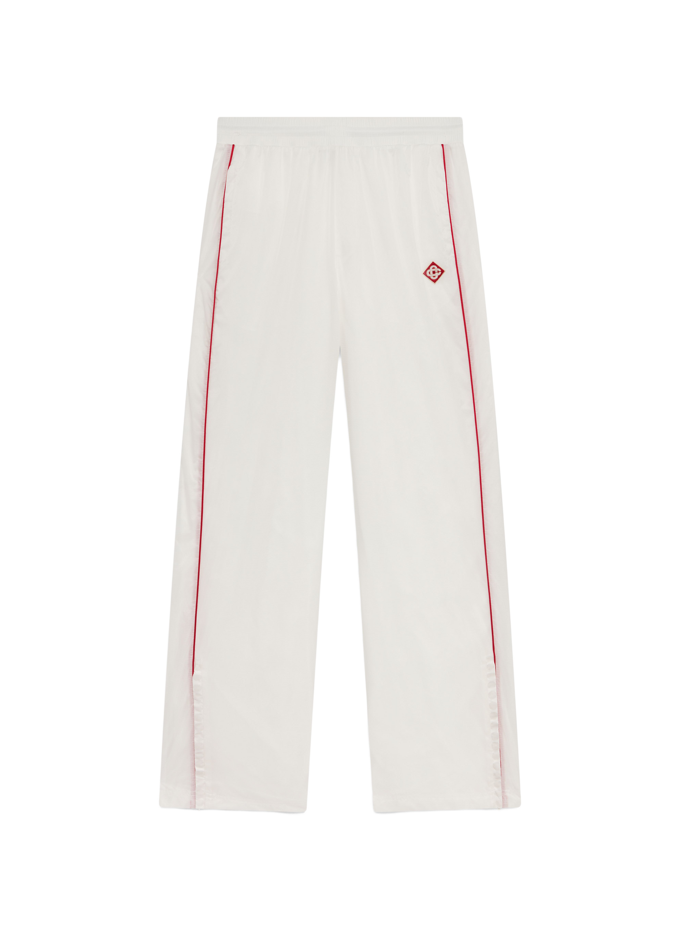 Pantalon de survêtement Pyramide à logo CASABLANCA PARIS Blanc