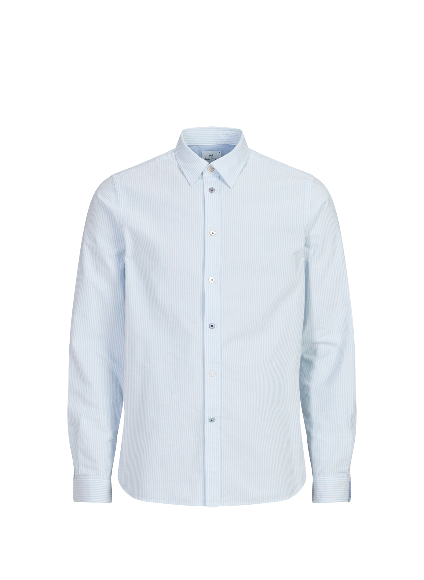 Chemise droite en coton PAUL SMITH Bleu
