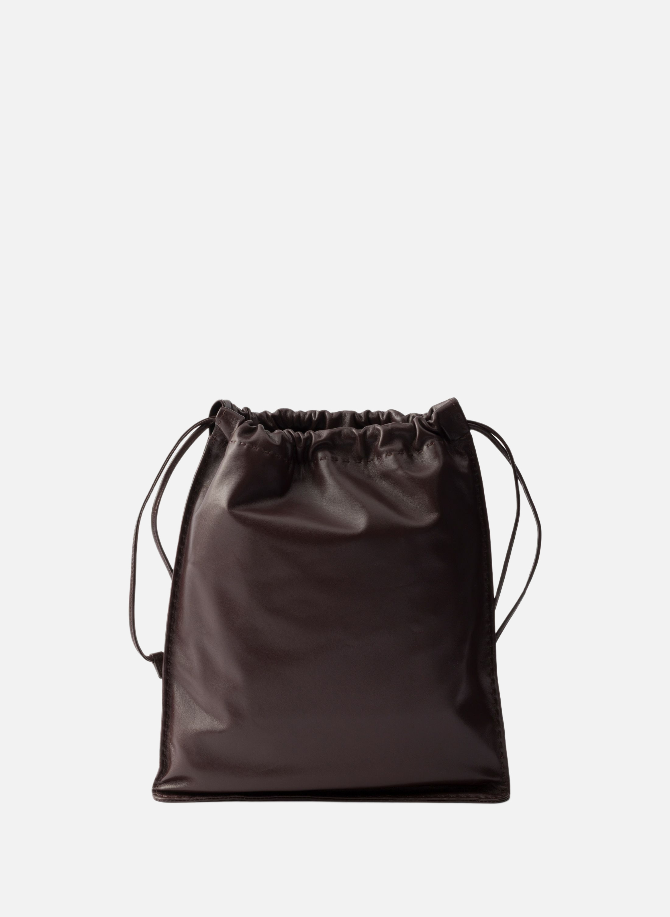 Pochette prada wish en cuir nappa PRADA Marron