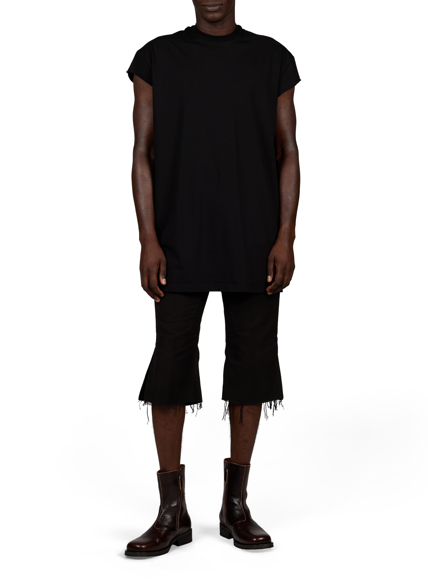 Cotton T-shirt RICK S JUMBO SS T RICK OWENS Black